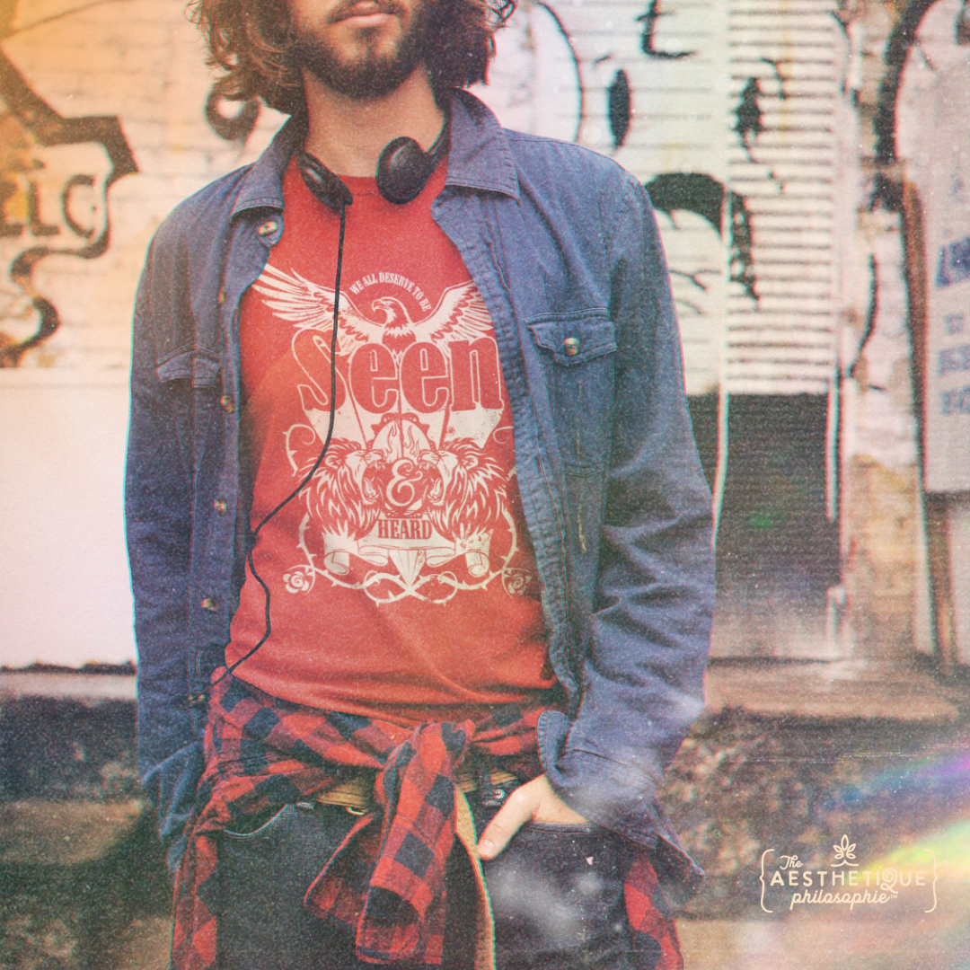 We All Deserve to be Seen & Heard - Adult Unisex Garment-Dyed T-shirt