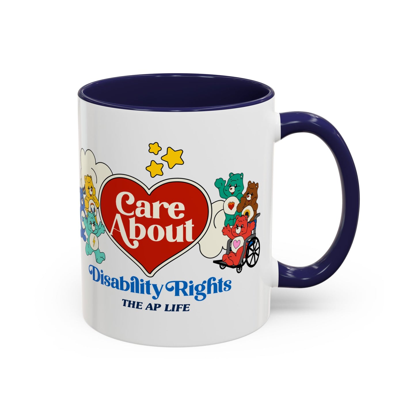 Care About ADHD - Disability Rights Accent Coffee Mug (11, 15oz)