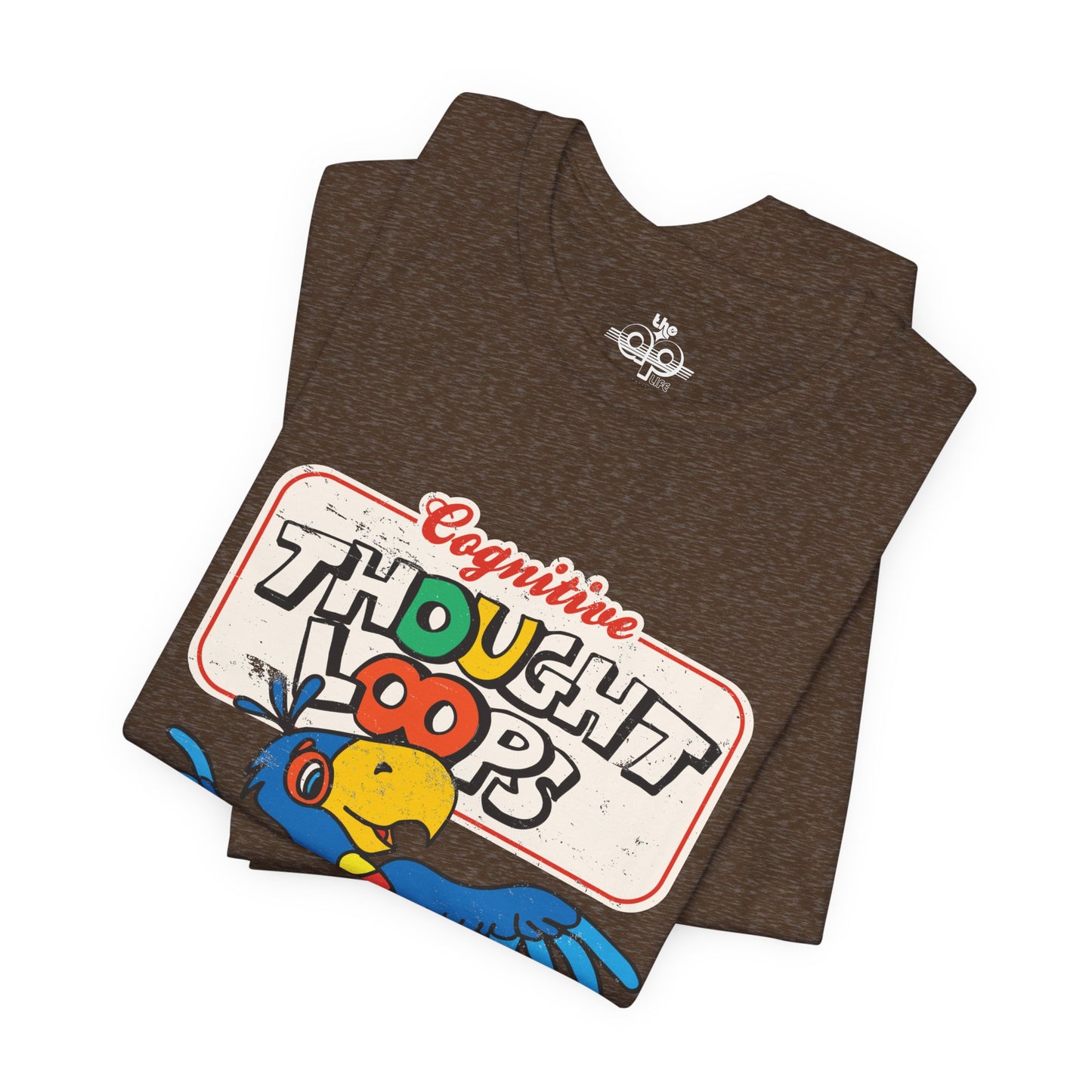 Cognitive Thought Loops - Where the Loop Stops, Nobody Knows - Adult Unisex Jersey Short Sleeve Tee