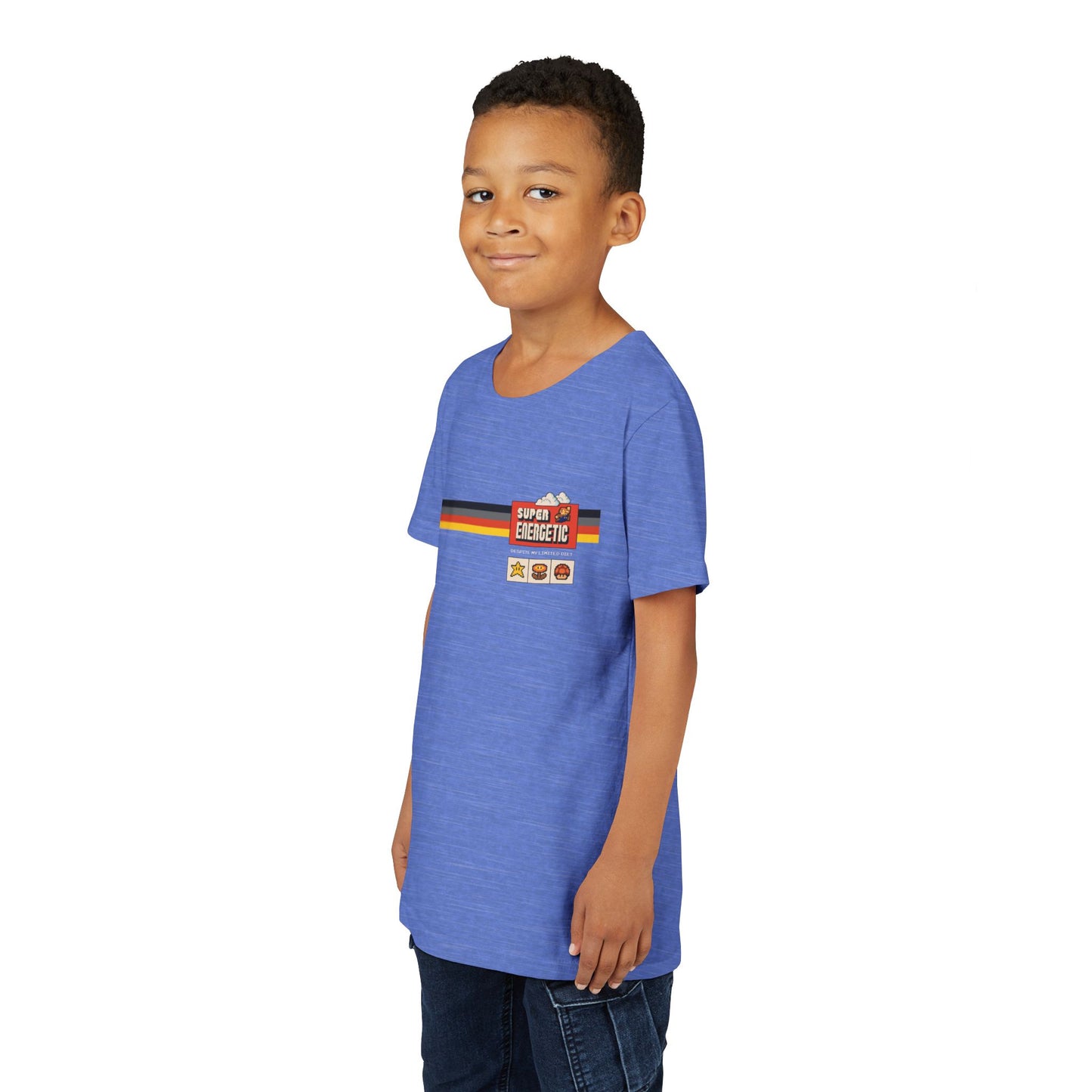 Super Energetic - Despite My Limited Diet - Youth Unisex Short Sleeve Tee