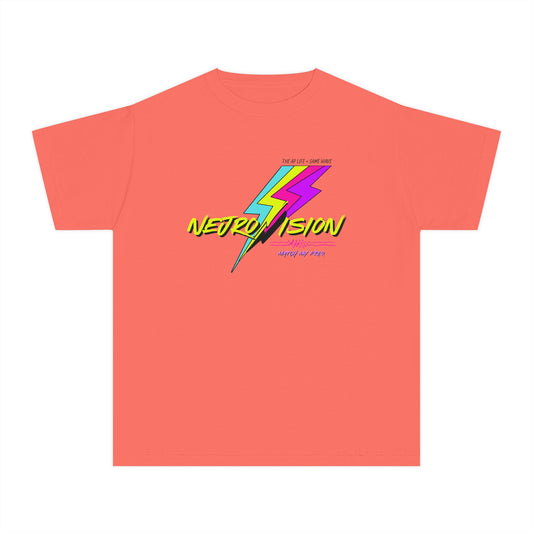 Neurovision - Match my Freq - Epilepsy Awareness - Youth Unisex Cotton Tee