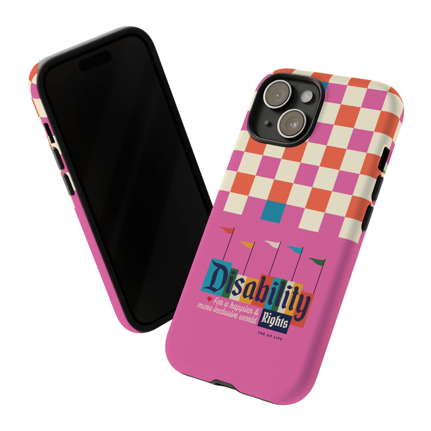 Disability Rights for a Happier & More Inclusive World - Android Phone Case for Google Pixel & Samsung Phones