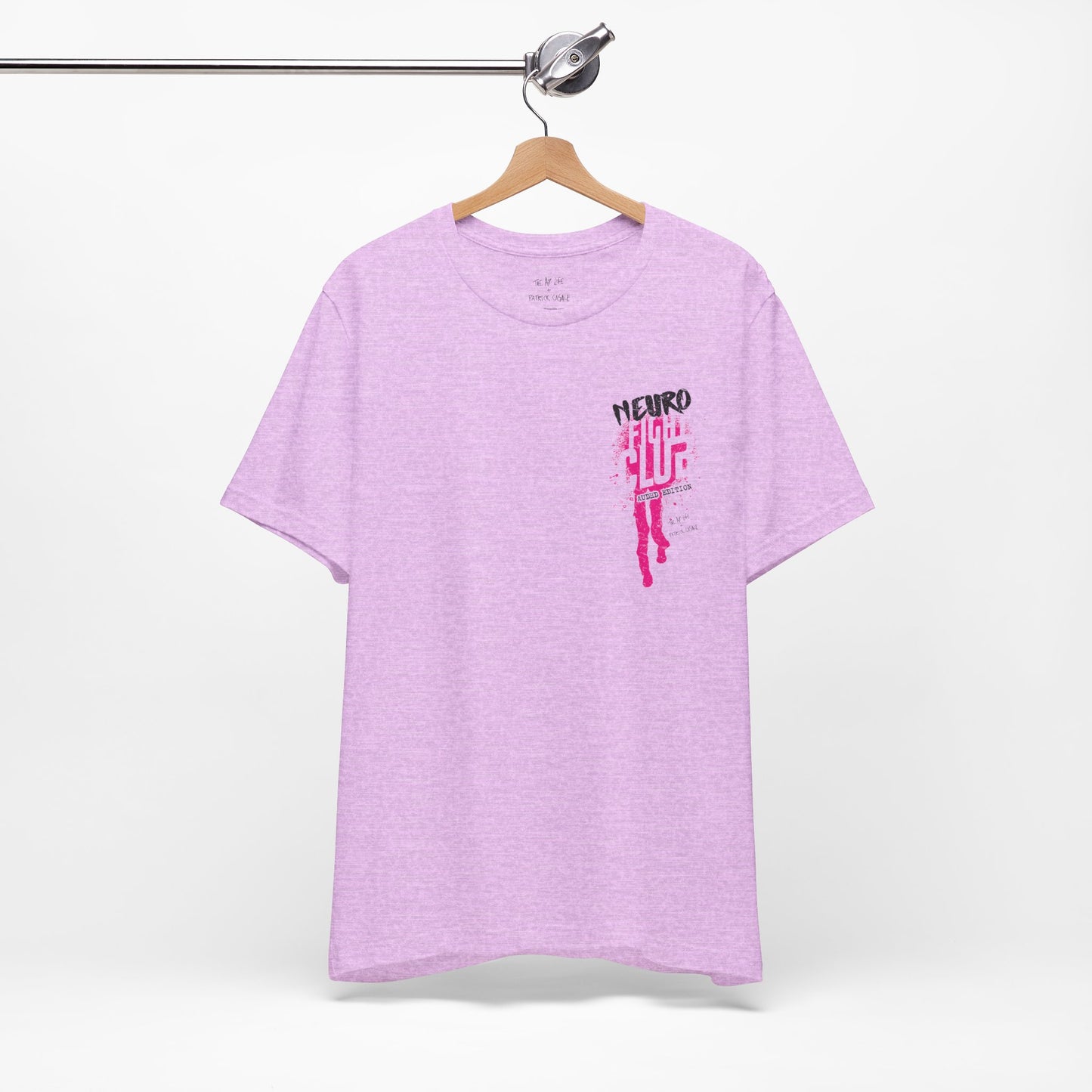 Neuro Fight Club - AuDHD - Patrick Casale - Adult Unisex Jersey Tee (Ships Internationally)