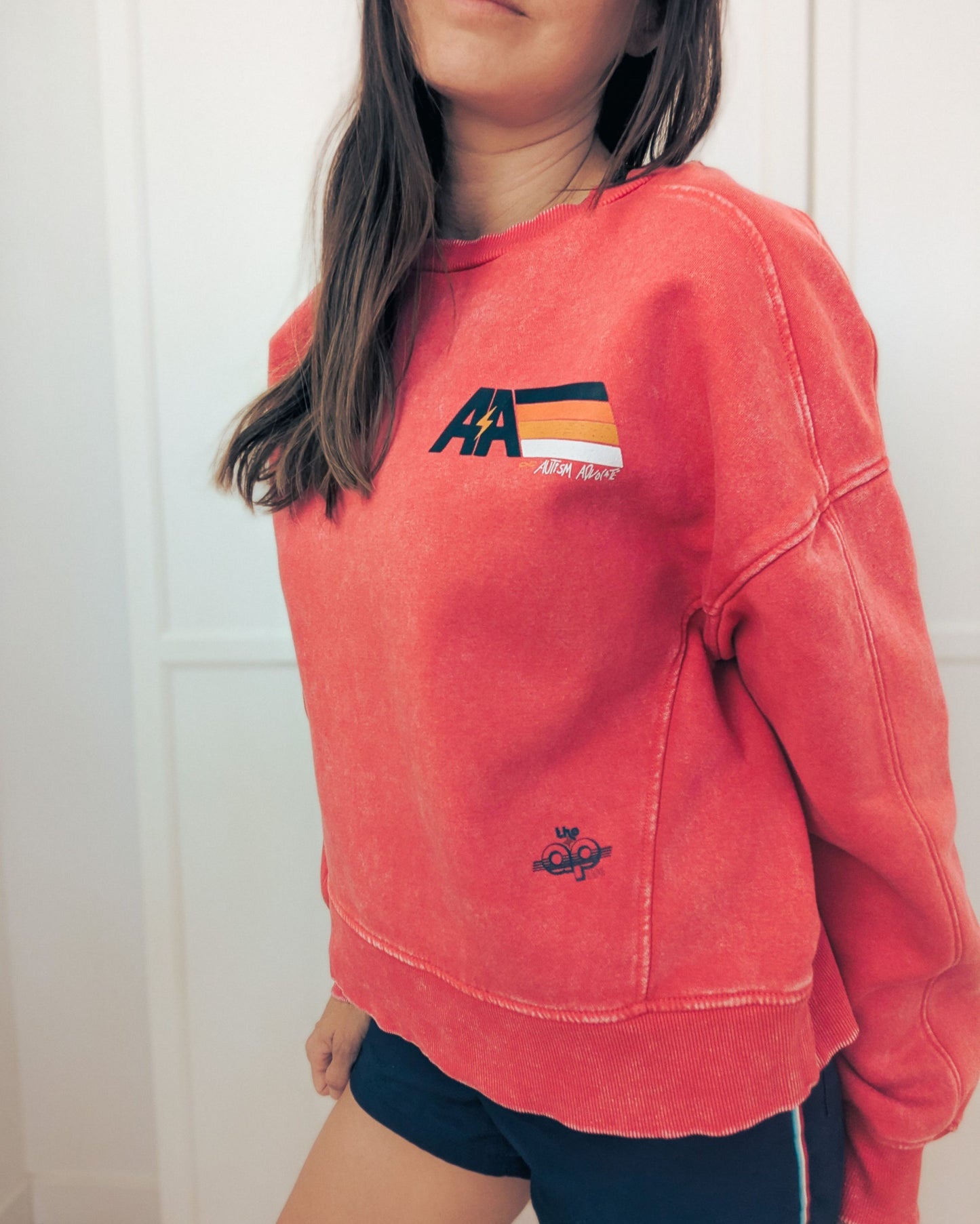AA Autism Advocate Women's Stone-Washed Sweatshirt - Repurposed Rebels