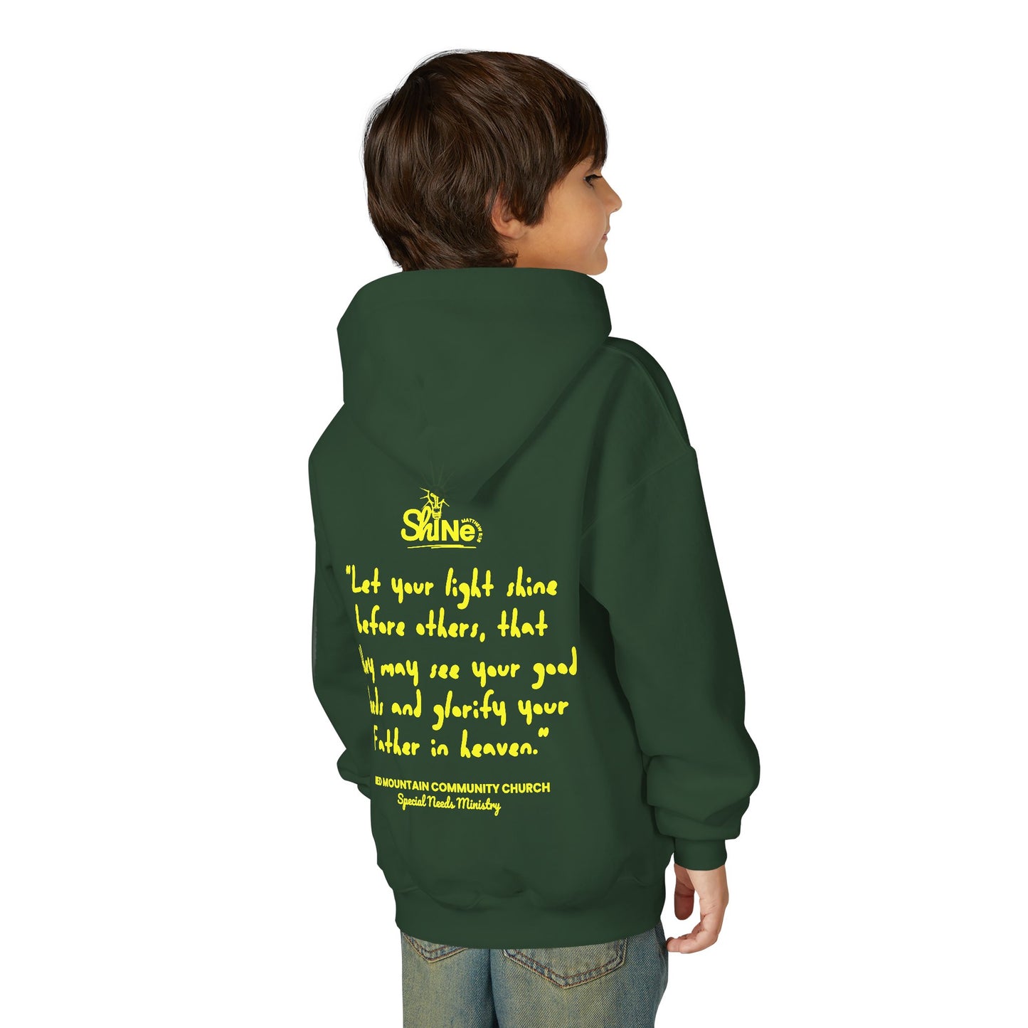 RMCC Shine Program Youth Unisex Heavy Blend Hooded Sweatshirt