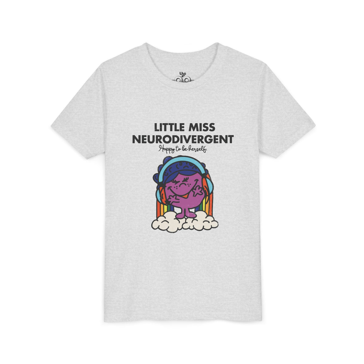 Little Miss Neurodivergent - Unisex Youth Short Sleeve Tee
