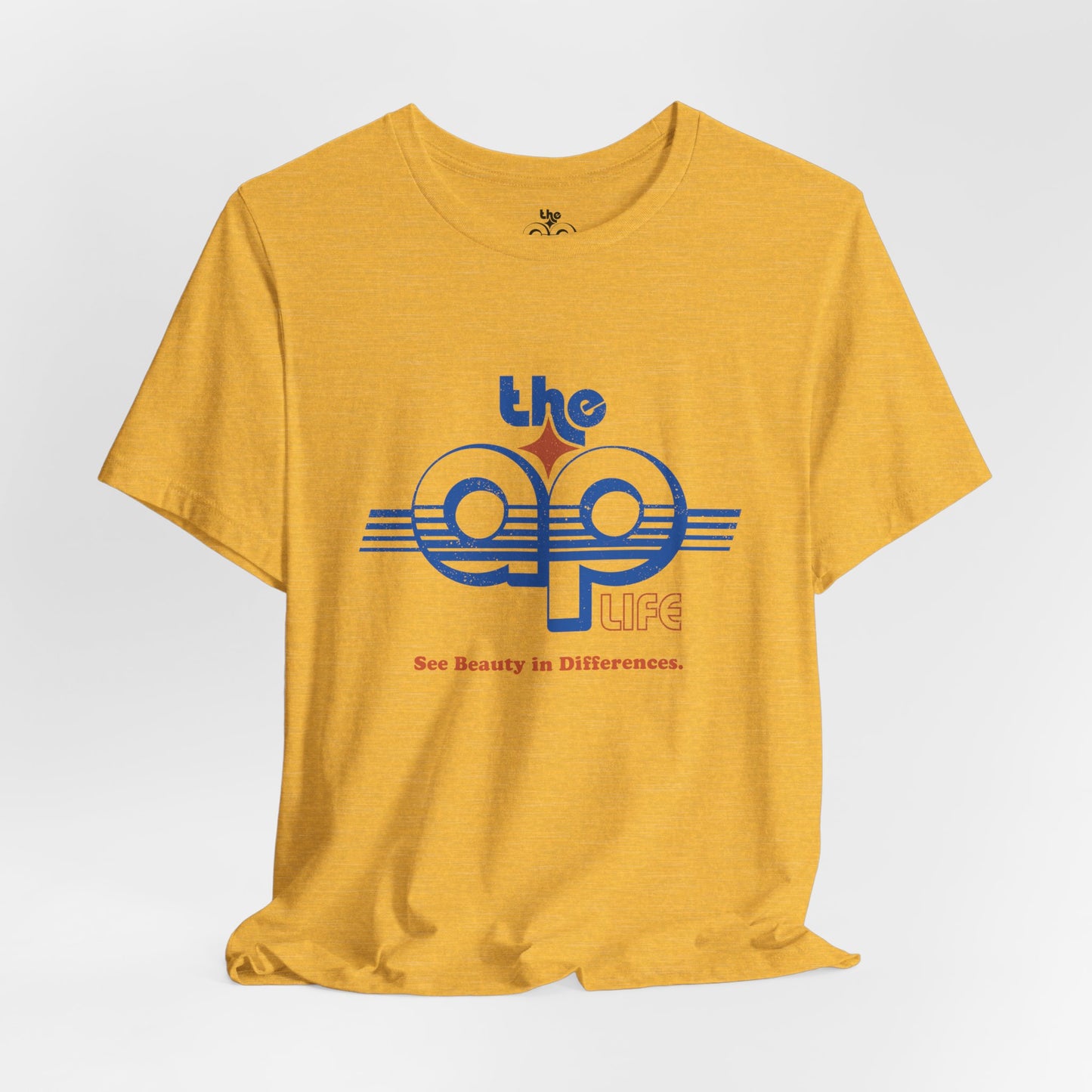 The AP Life - See Beauty in Differences - Adult Unisex Jersey Short Sleeve Tee