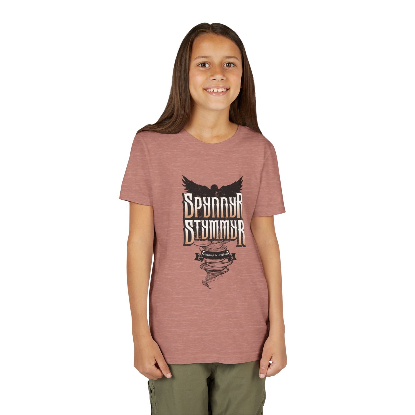 Spynnyr Stymmyer - Stimming is Freedom - Youth Unisex Jersey Tee