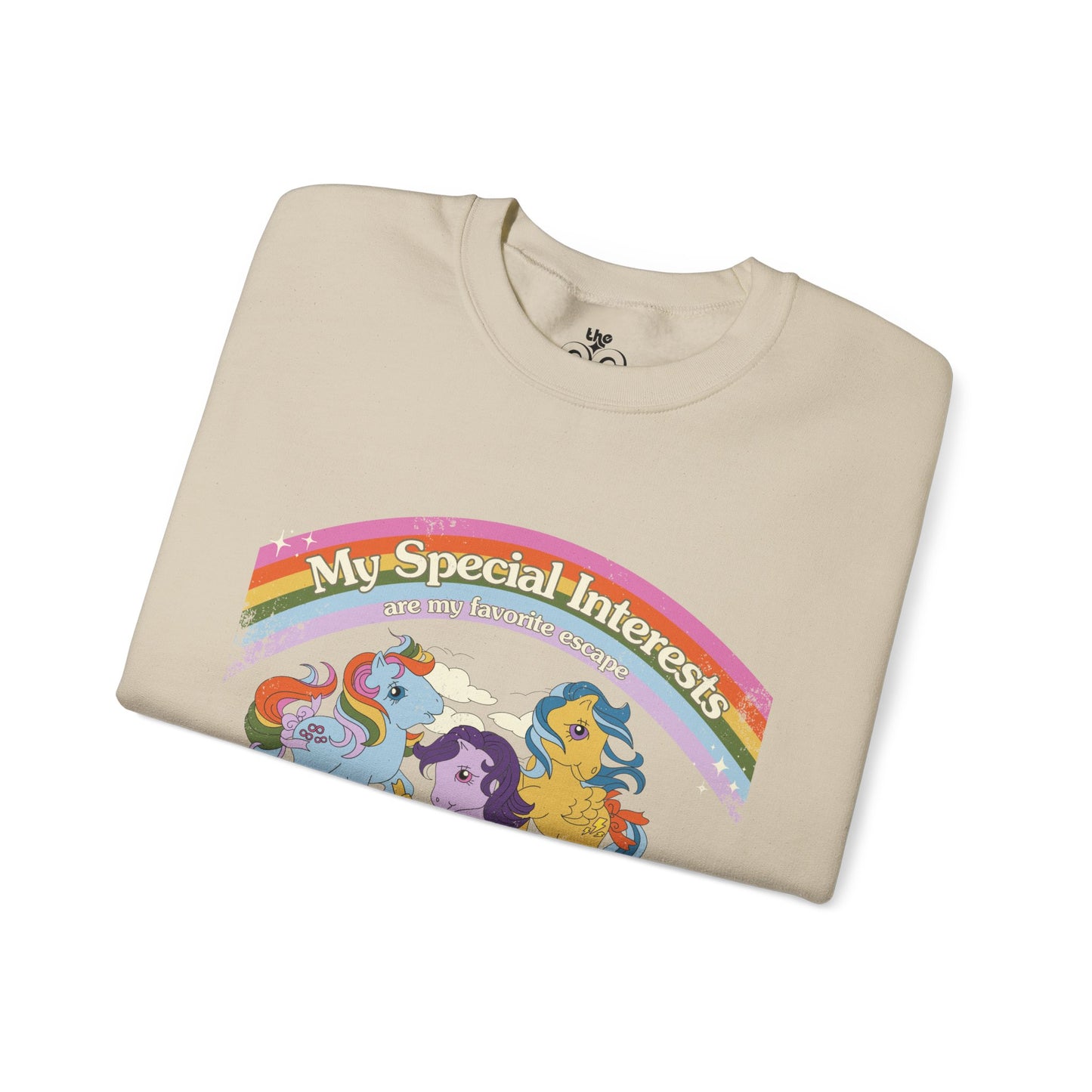 My Special Interests are my Favorite Escape - Adult Unisex Heavy Blend™ Crewneck Sweatshirt