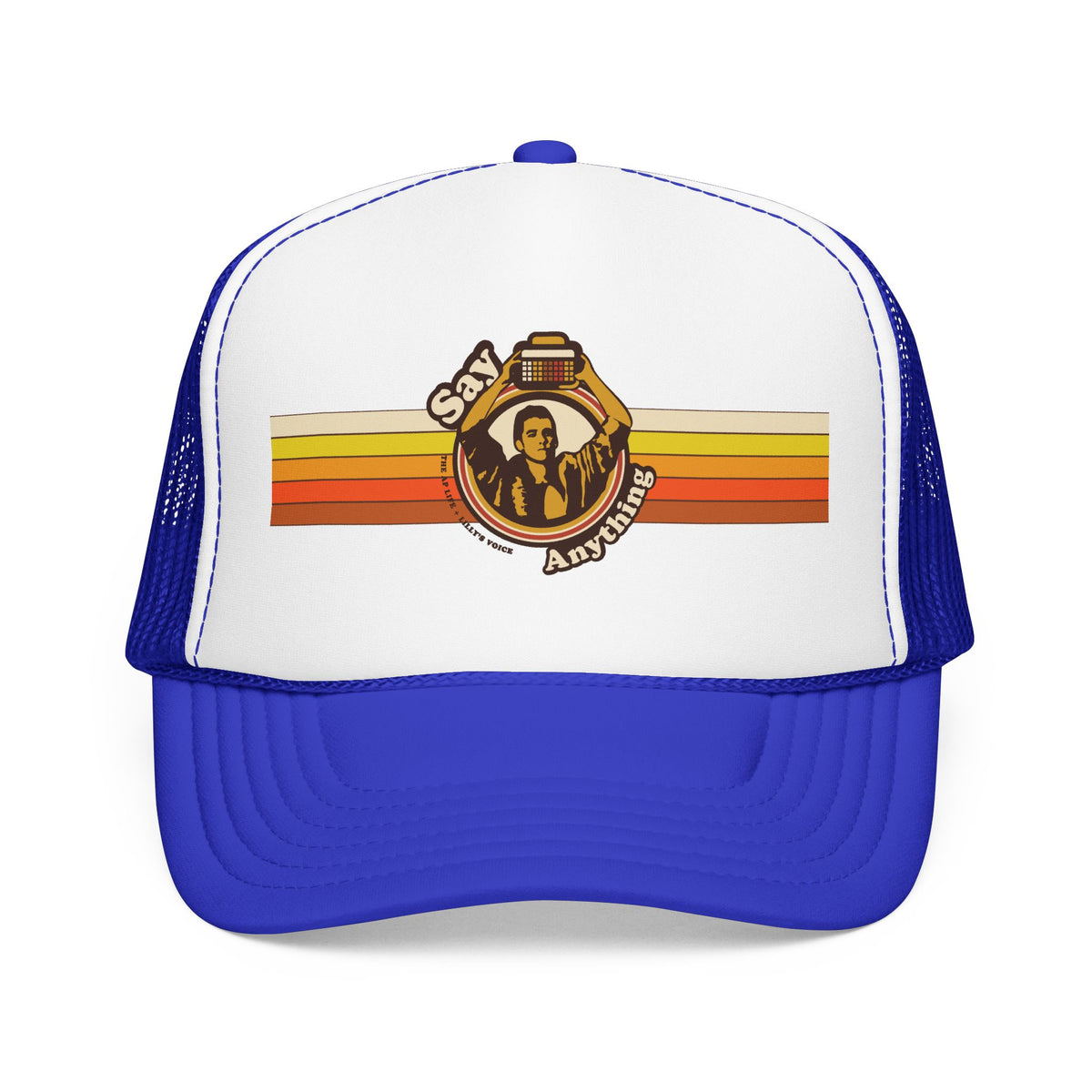Say Anything - AAC - Lilly's Voice + The AP Life Collab - Foam Trucker Hat