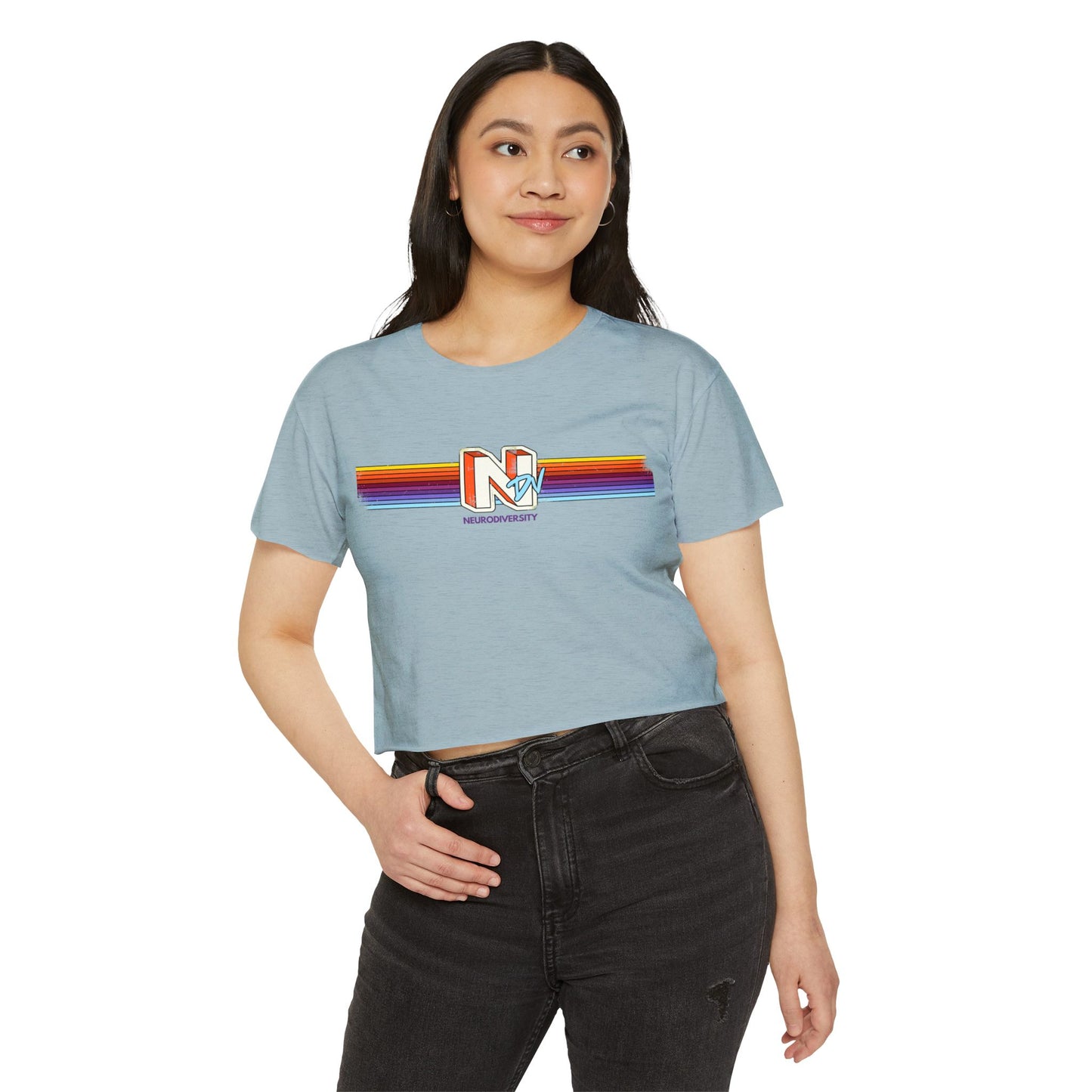 NDV - Neurodiversity - Women's Crop Top Tee