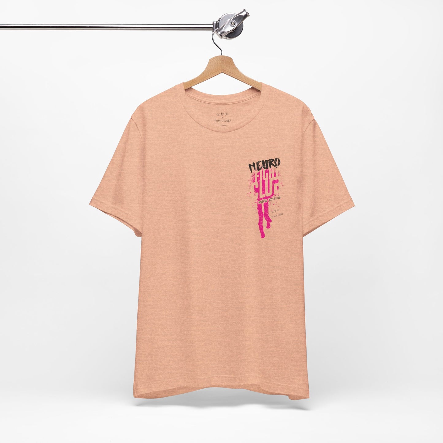 Neuro Fight Club - AuDHD - Patrick Casale - Adult Unisex Jersey Tee (Ships Internationally)