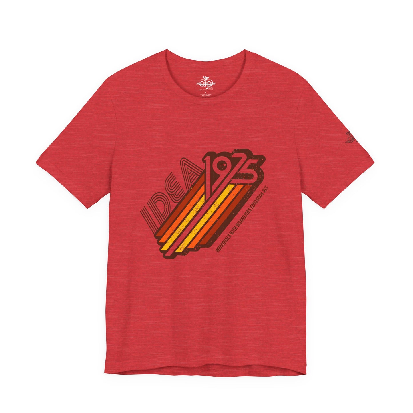 1975 IDEA - Individuals With Disabilities Education Act - Adult Unisex Jersey Short Sleeve Tee