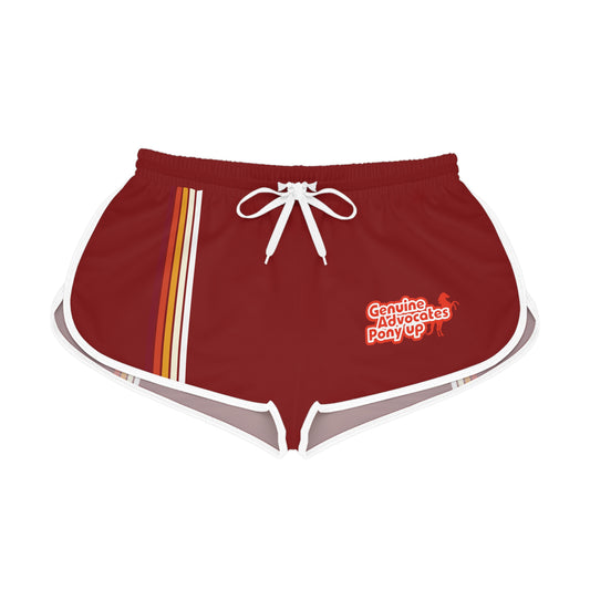 Genuine Advocates Pony Up (No Phonies, Let's Do This) Retro Vibe - Women's Lounge Shorts