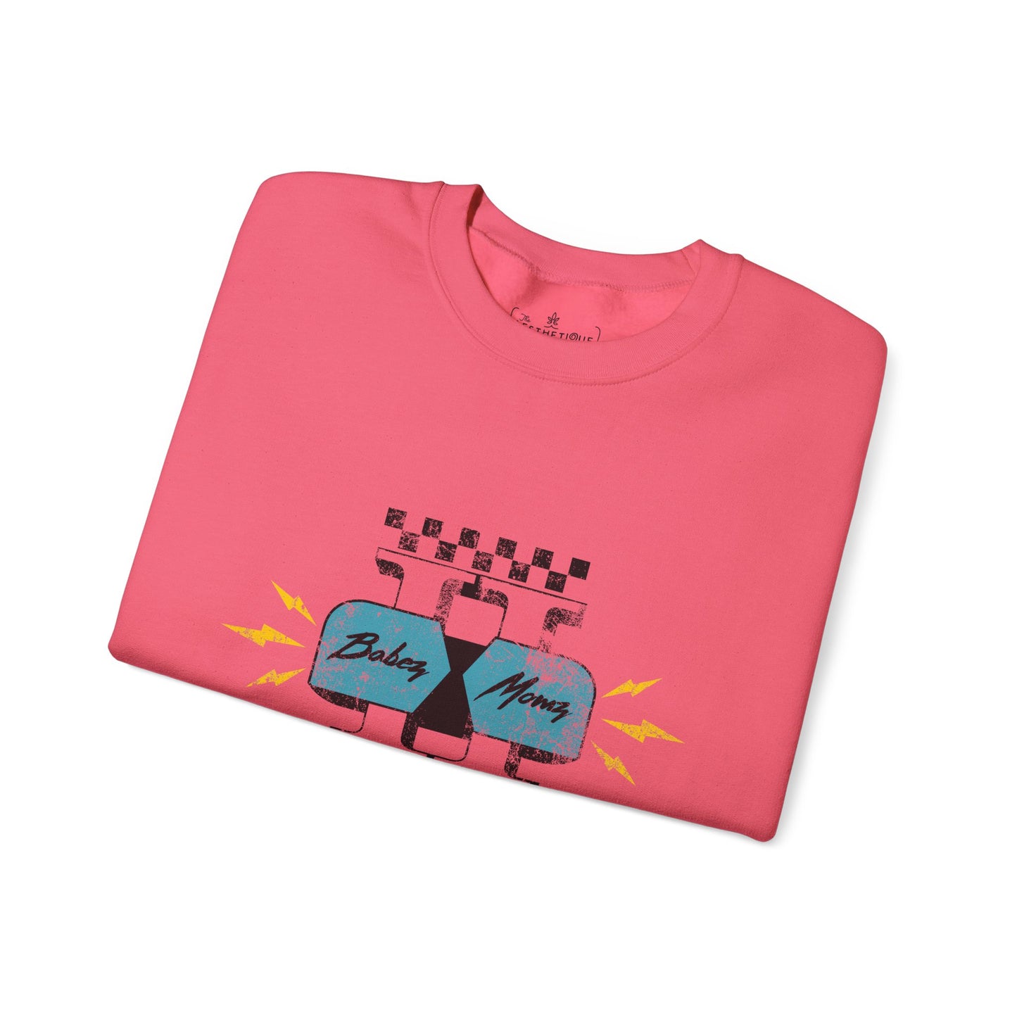 Babez II Momz 90s Music Throwback - Unisex Crewneck Sweatshirt