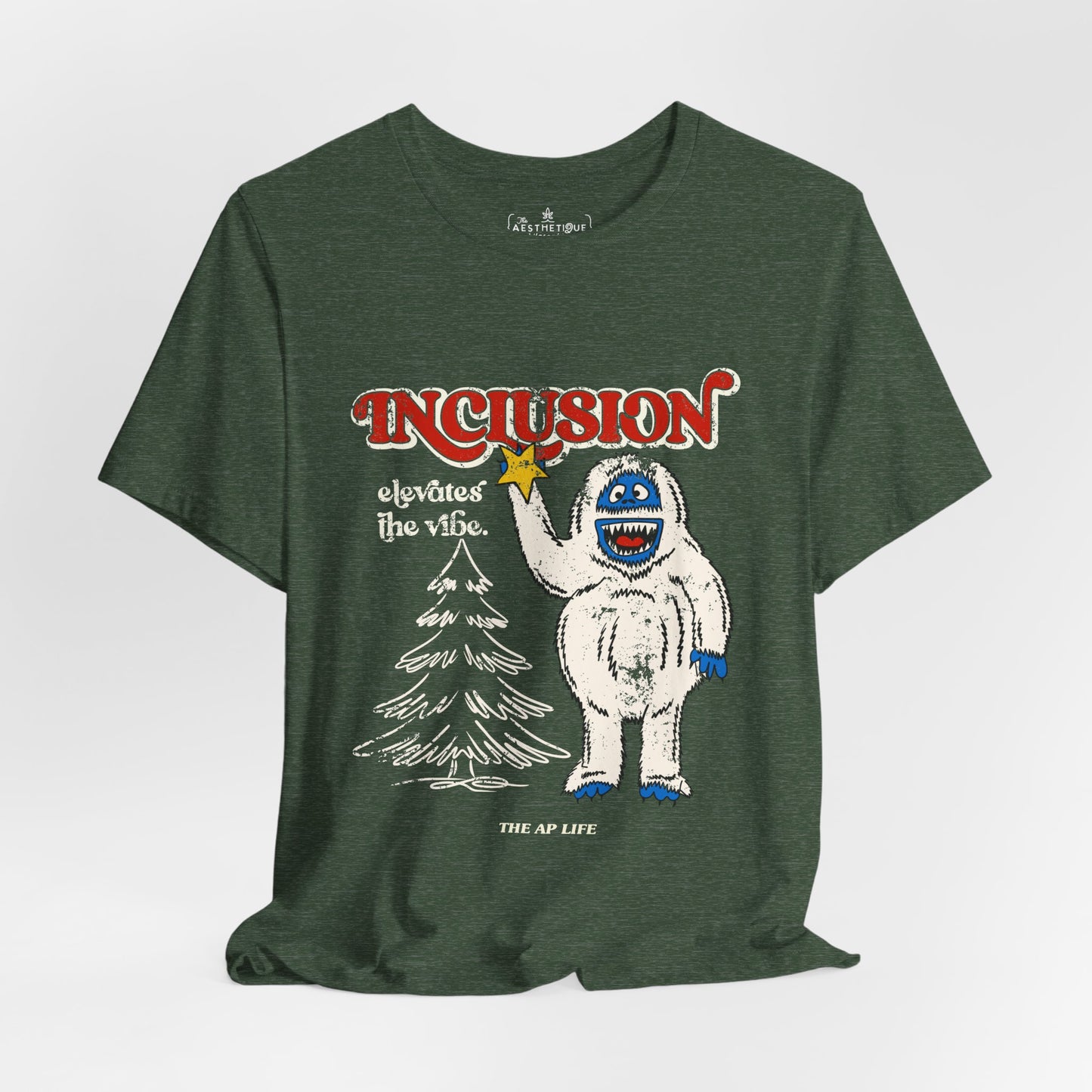 Inclusions Elevates the Vibe - Bumble - Adult Unisex Jersey Tee (Ships Internationally)
