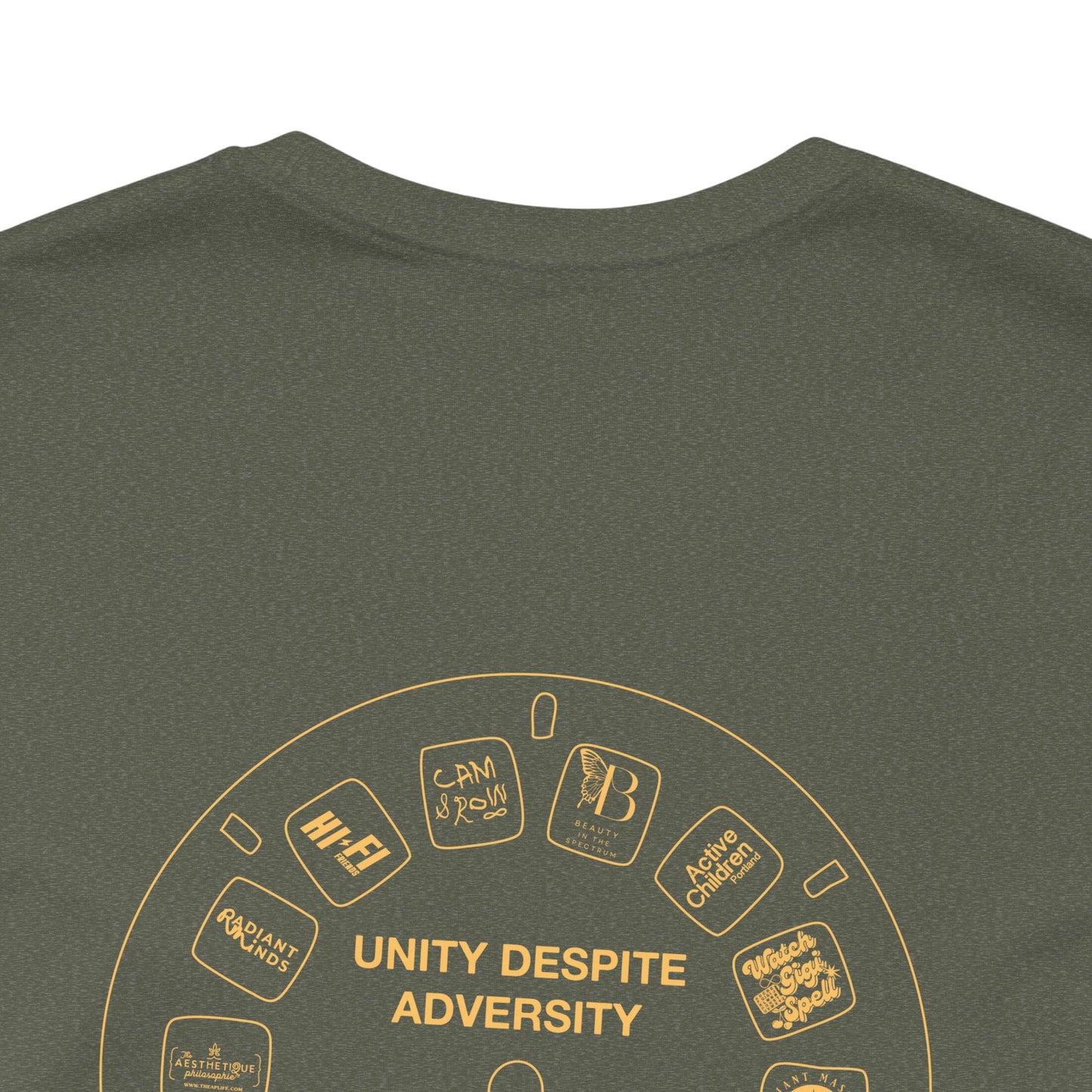 Unity Despite Adversity - Feeding America Fundraiser Tee - Unisex Jersey Short Sleeve Tee