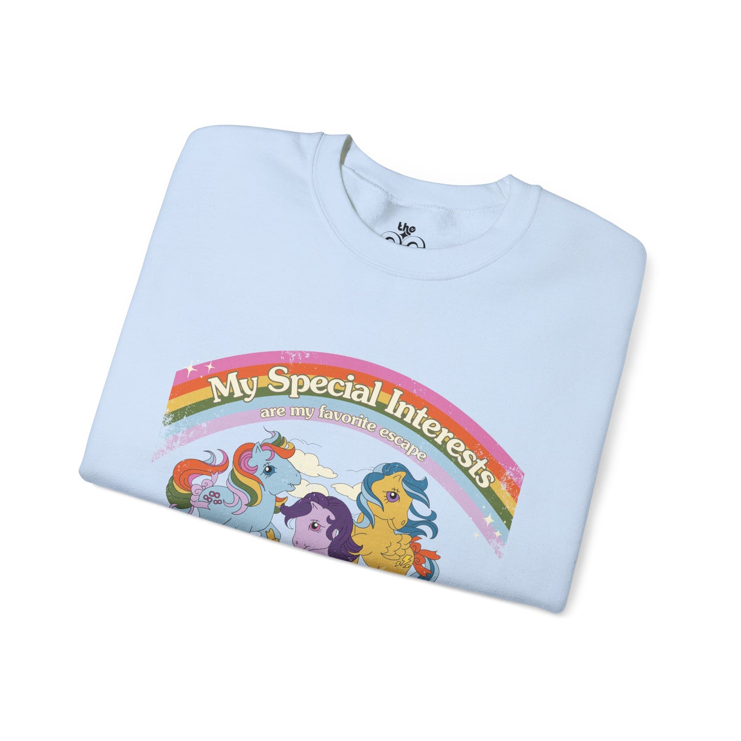 My Special Interests are my Favorite Escape - Adult Unisex Heavy Blend™ Crewneck Sweatshirt