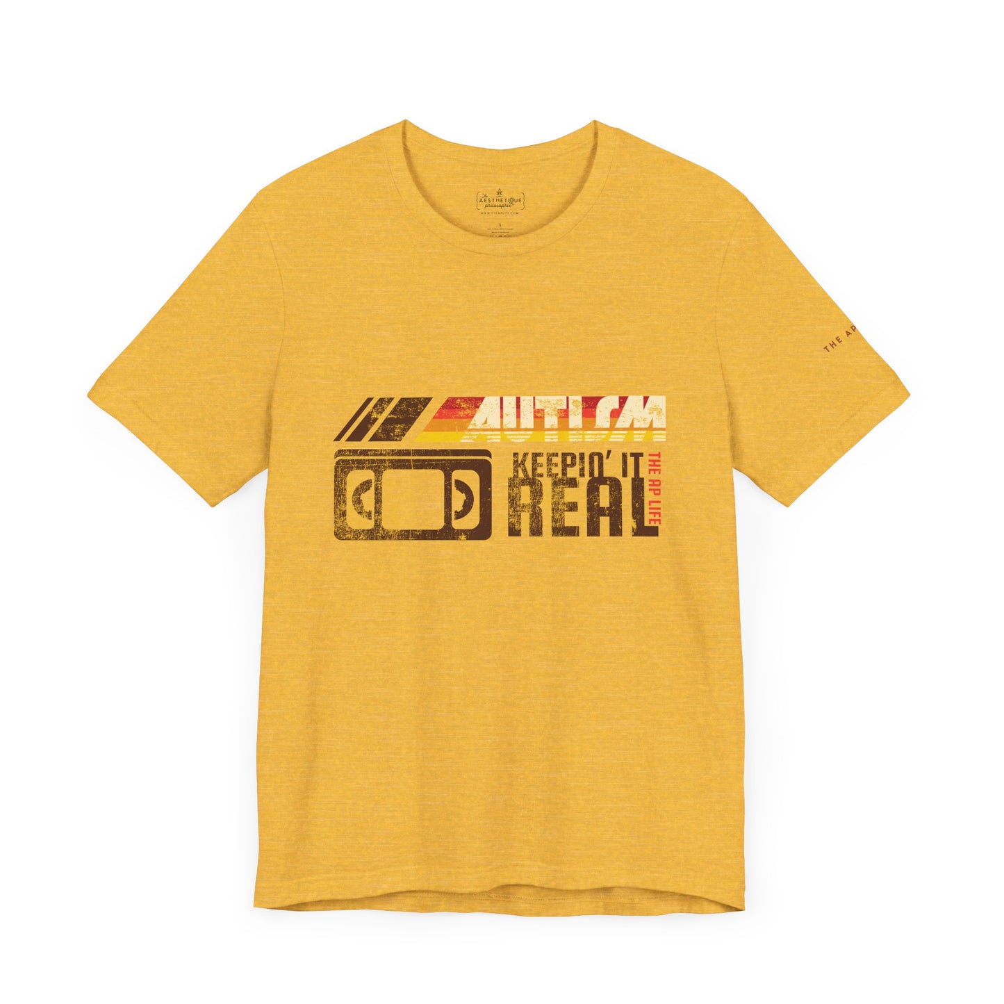 Autism Keepin' It Real - Adult Unisex Jersey Tee