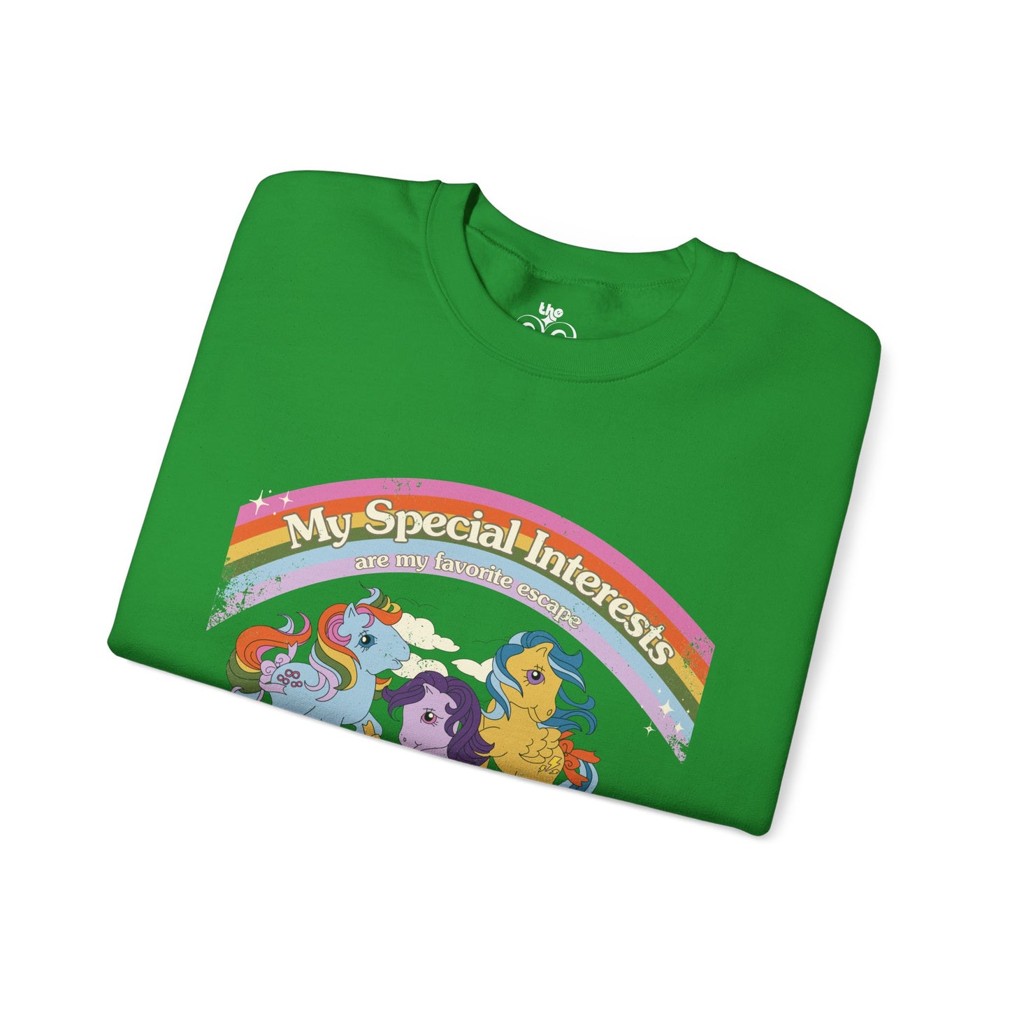 My Special Interests are my Favorite Escape - Adult Unisex Heavy Blend™ Crewneck Sweatshirt