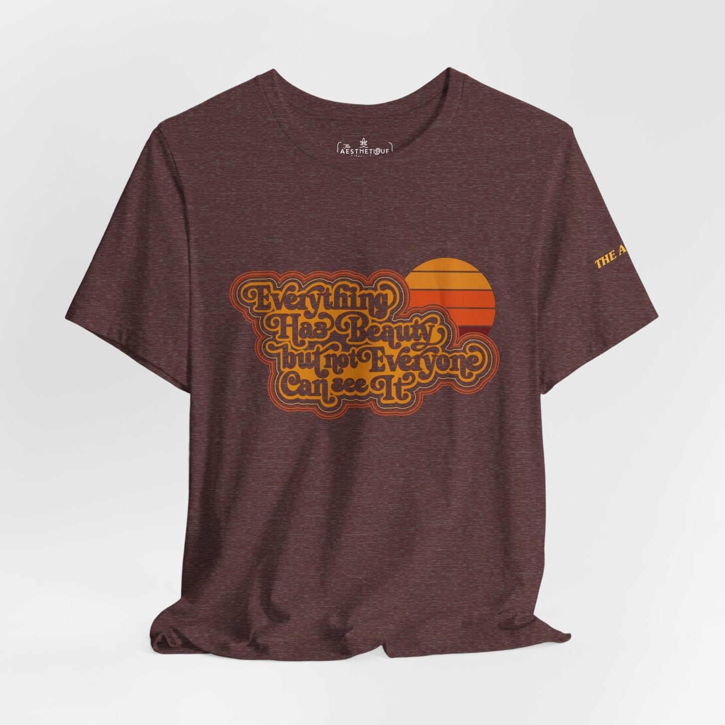 Everything has Beauty, but not Everyone can see it - Confucius - Adult Unisex Jersey Tee