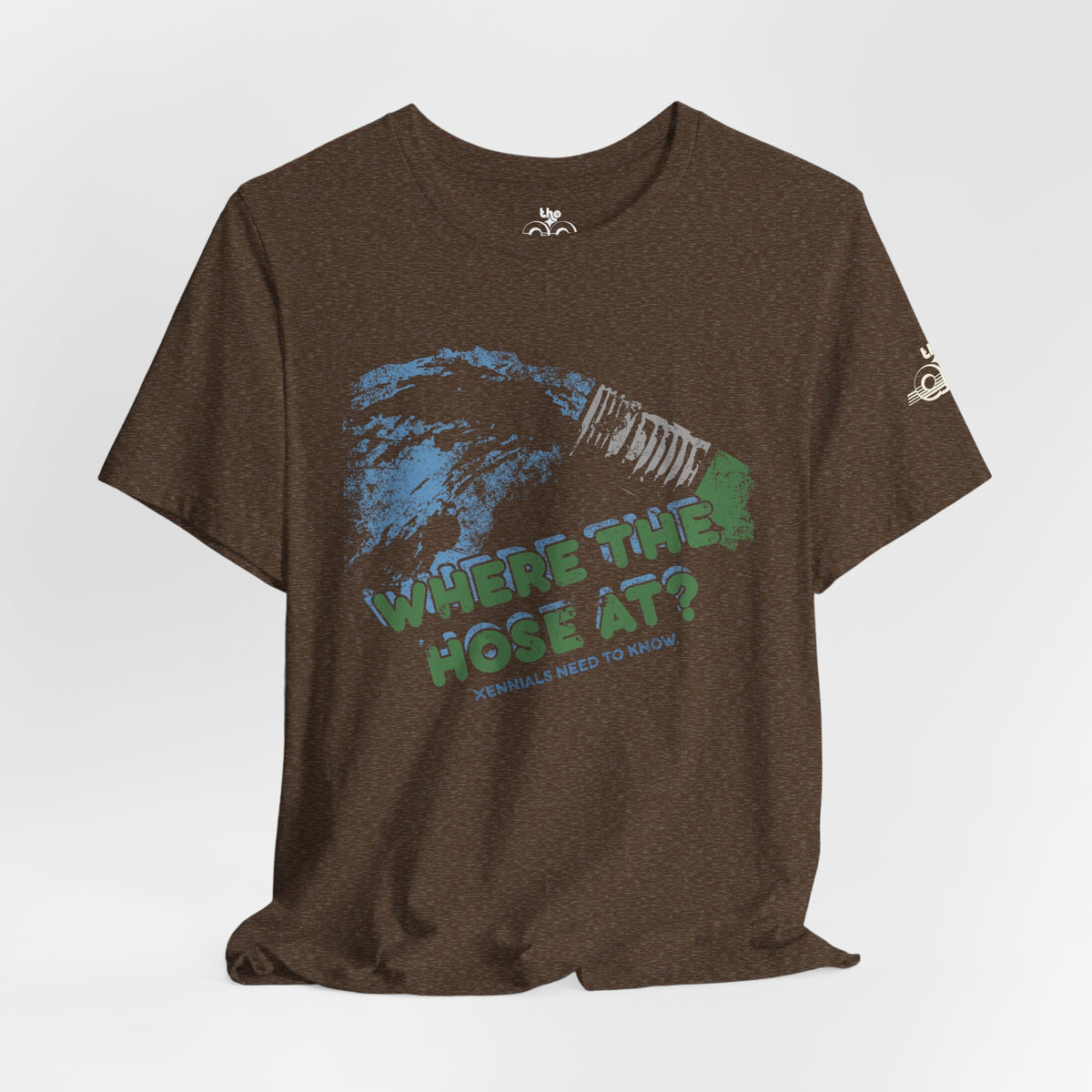 Where the Hose At? Xennials Need to Know - Adult Unisex Jersey Short Sleeve Tee