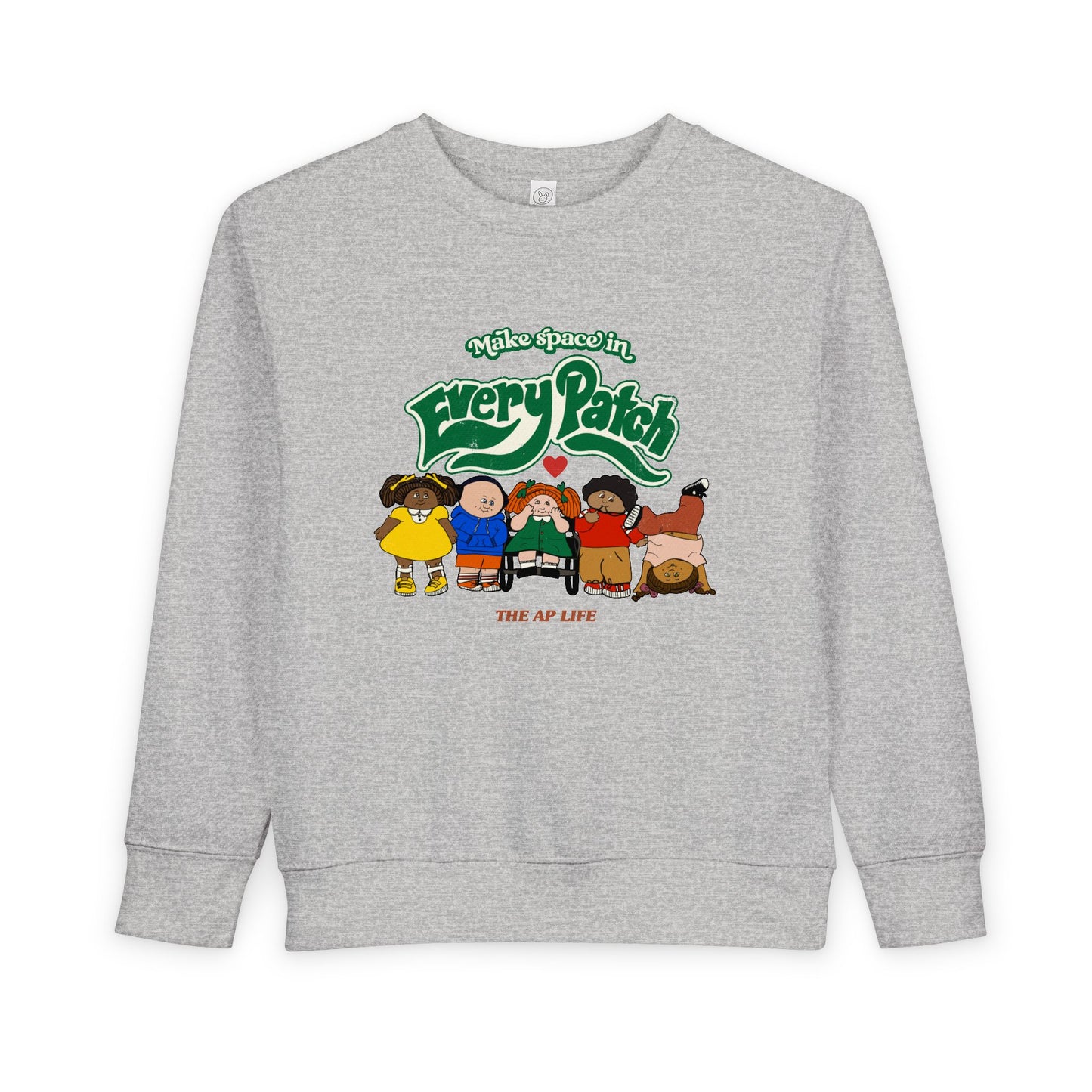 Make Space in Every Patch - Inclusion Matters - Toddler Sweatshirt