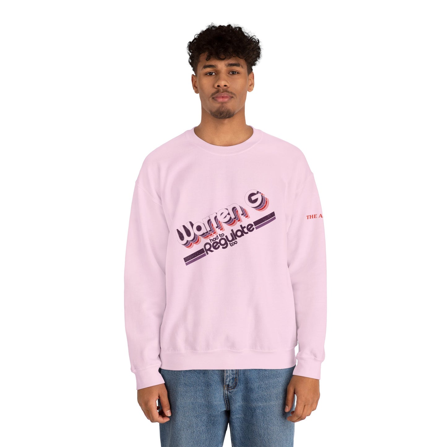 Warren G Had to Regulate Too - Adult Unisex Heavy Blend™ Crewneck Sweatshirt
