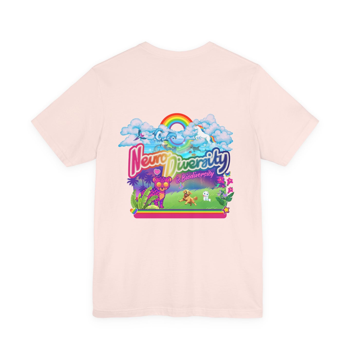 Neurodiversity is Biodiversity - Adult Unisex Jersey Short Sleeve Tee