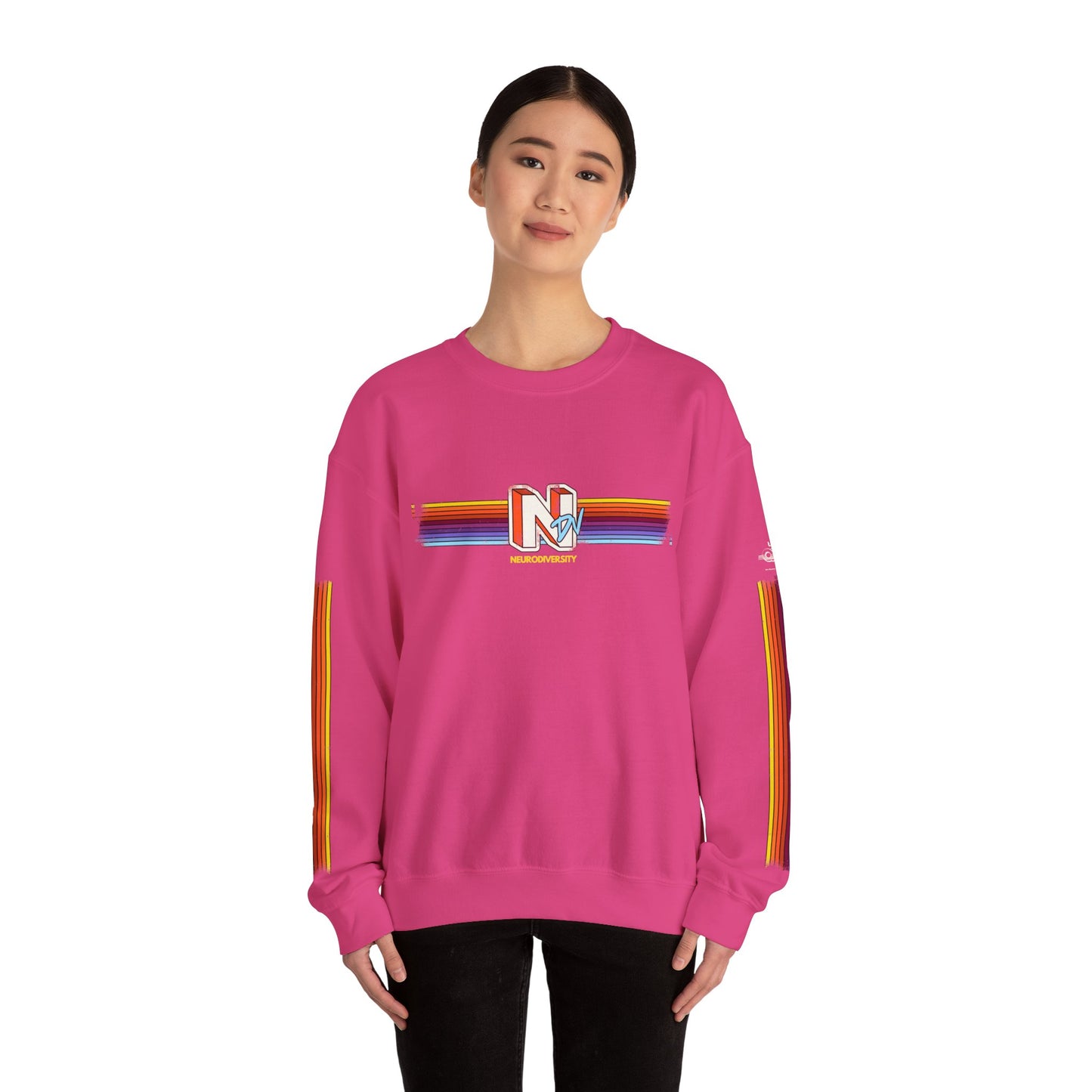 NDV - Neurodiversity - Adult Unisex Heavy Blend™ Crewneck Sweatshirt