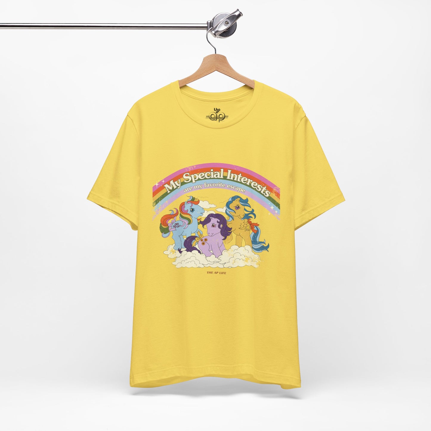 My Special Interests are my Favorite Escape - Adult Unisex Jersey Short Sleeve Tee