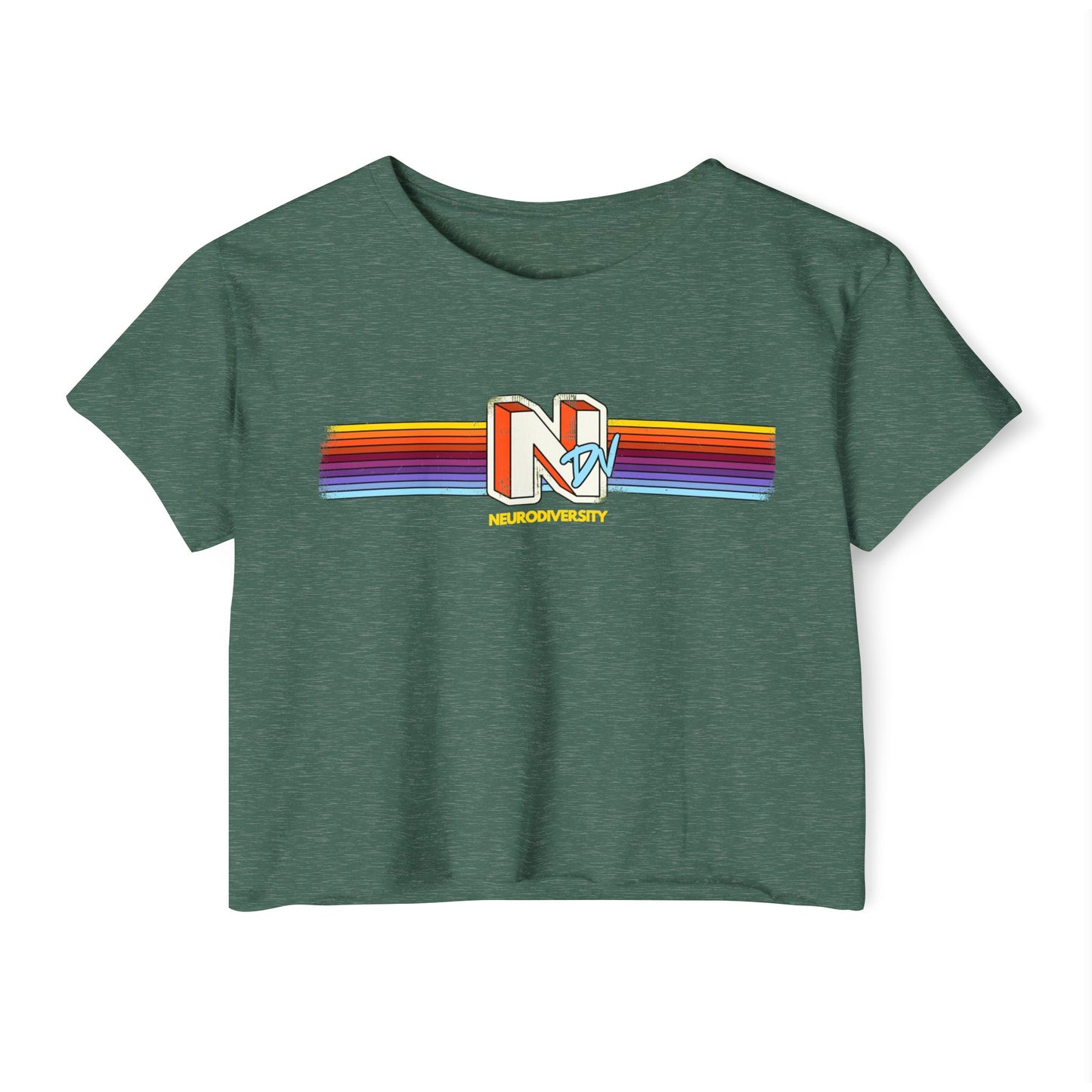 NDV - Neurodiversity - Women's Crop Top Tee