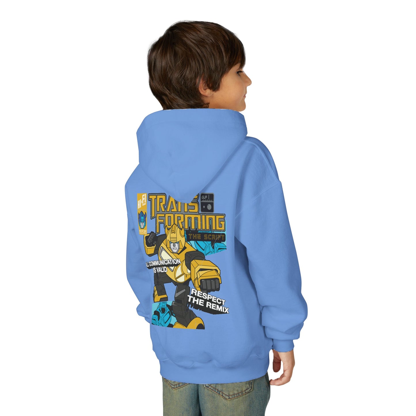 Transforming the Script - Gestalt Language Processing - Youth Unisex Hoodie
