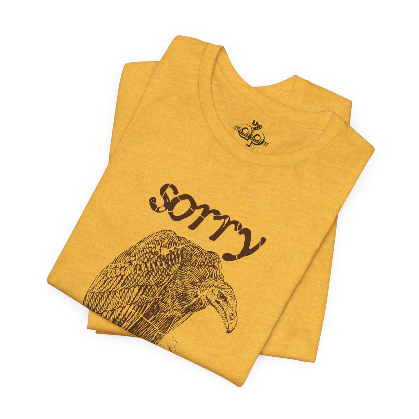 Sorry For the Super Sus Vibes - Vulture - Adult Unisex Jersey Short Sleeve Tee
