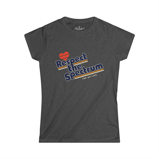 Respect the Spectrum - Women's Semi-Fitted Tee