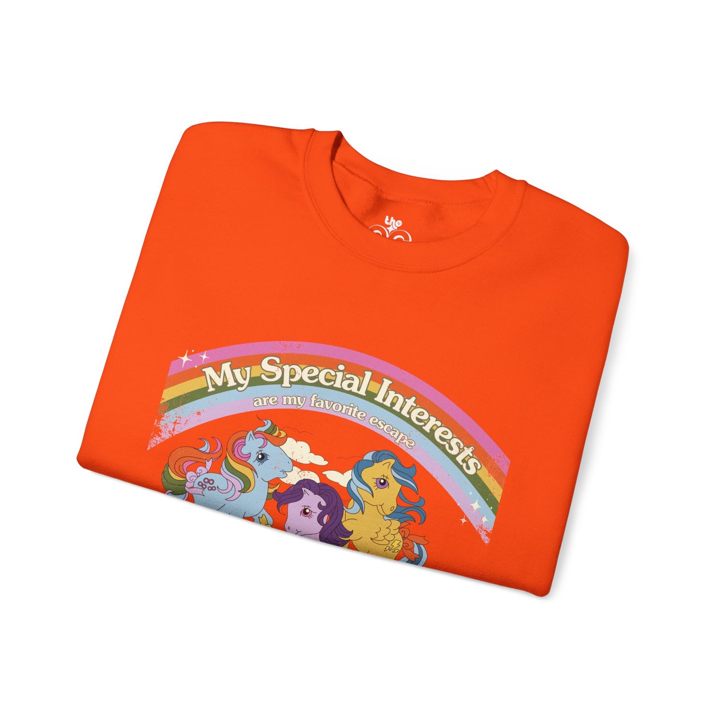 My Special Interests are my Favorite Escape - Adult Unisex Heavy Blend™ Crewneck Sweatshirt