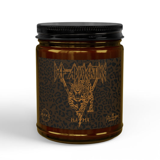 Scented Soy Candles with Black Lid, (4 and 9oz)