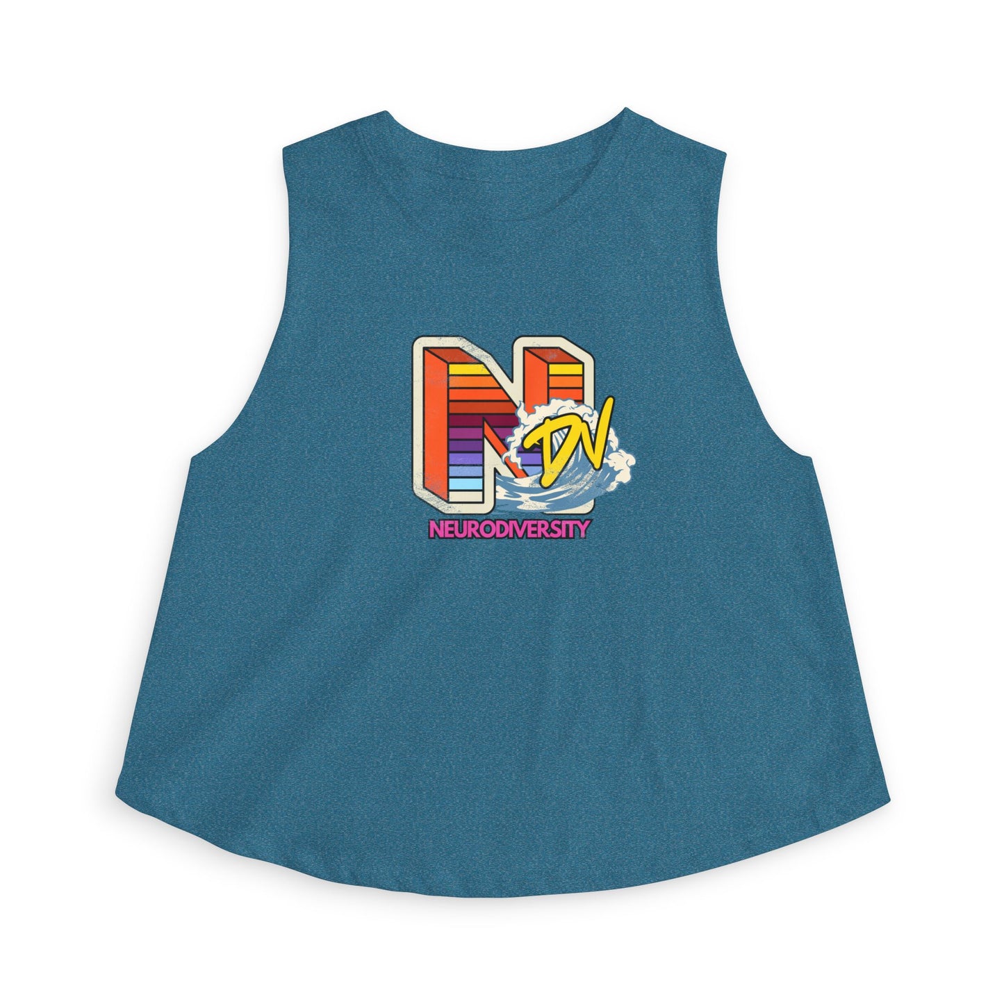 NDV - Neurodiversity - Women's Cropped Tank Top