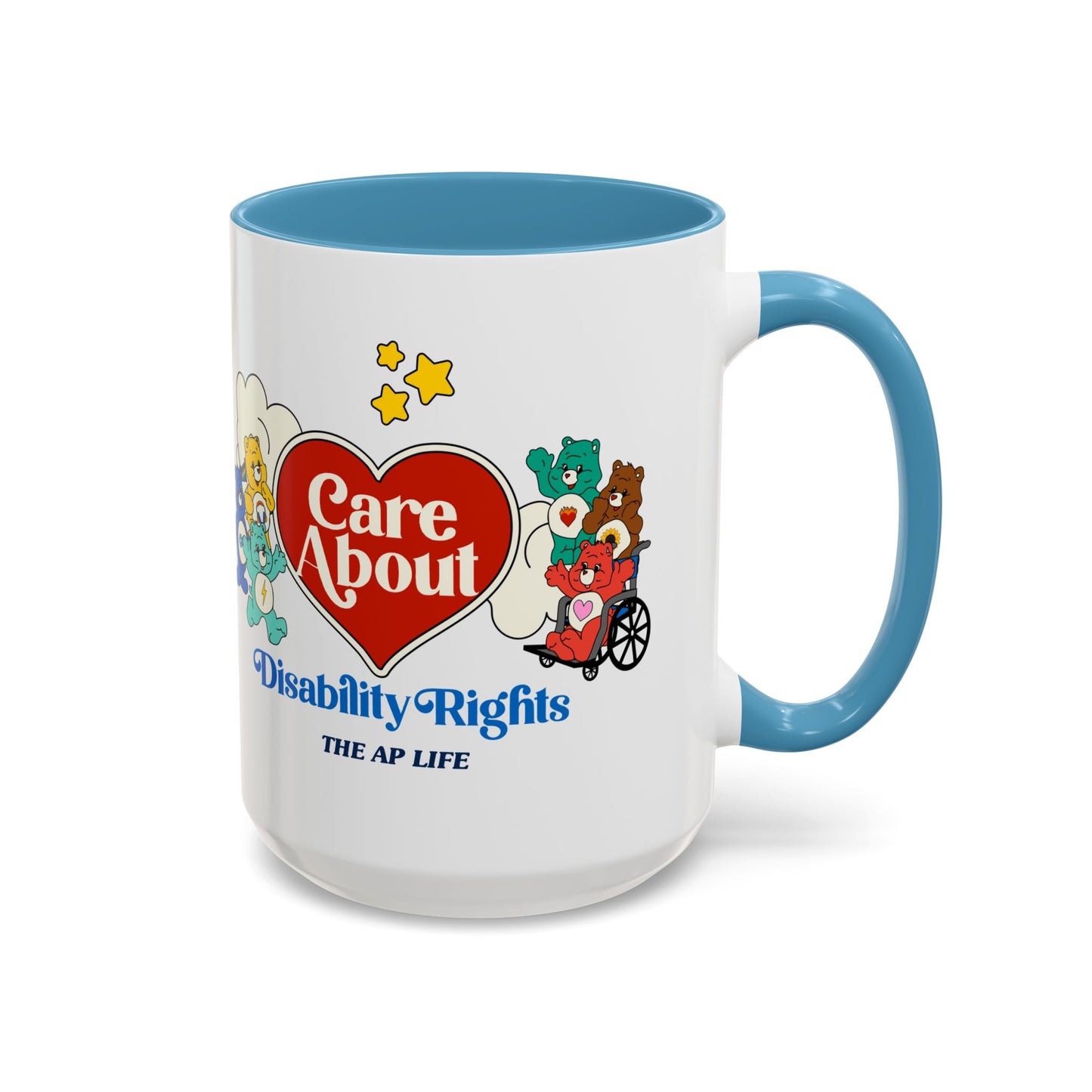 Care About ADHD - Disability Rights Accent Coffee Mug (11, 15oz)