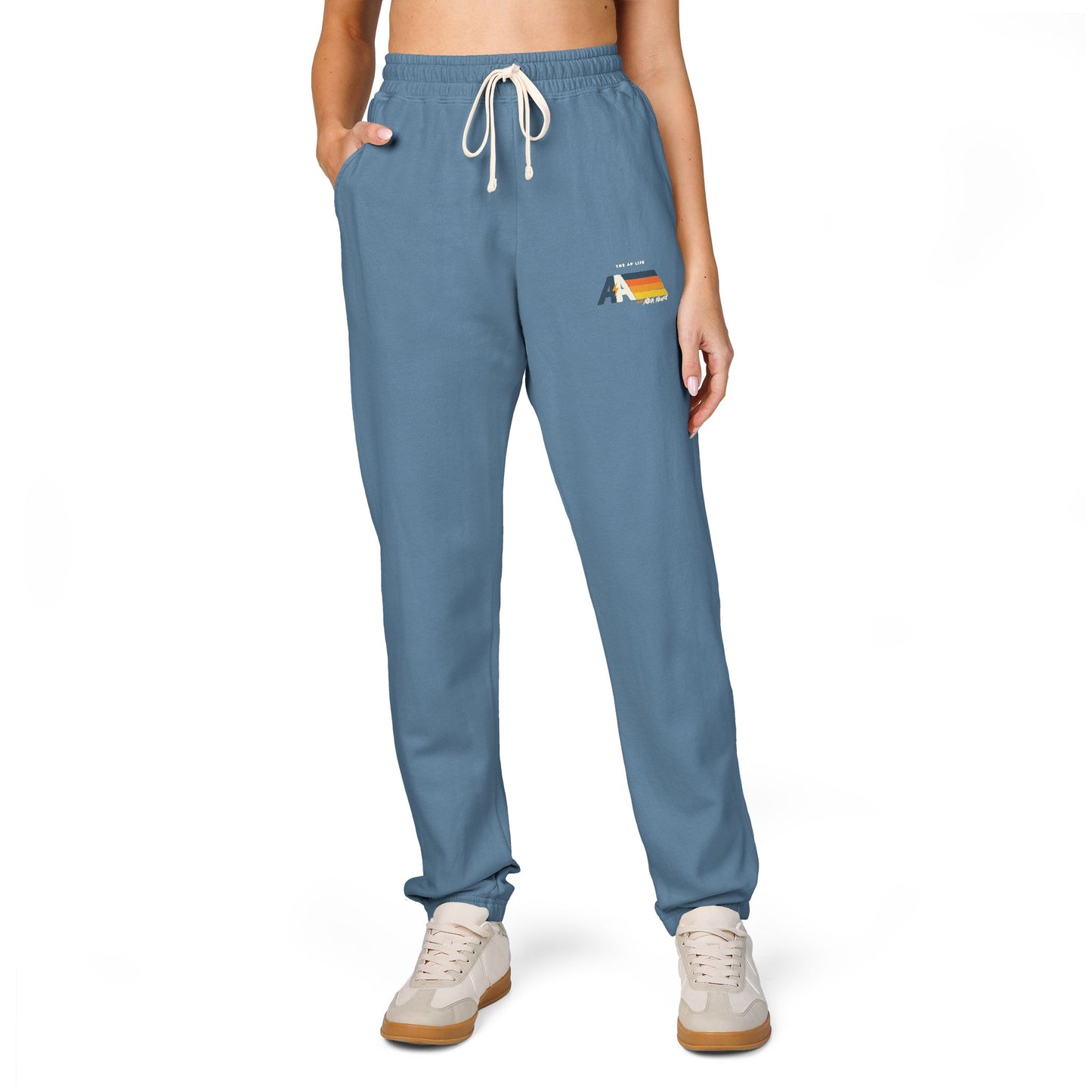 Autism Advocate - Retro Vibe - Adult Unisex Fleece Joggers