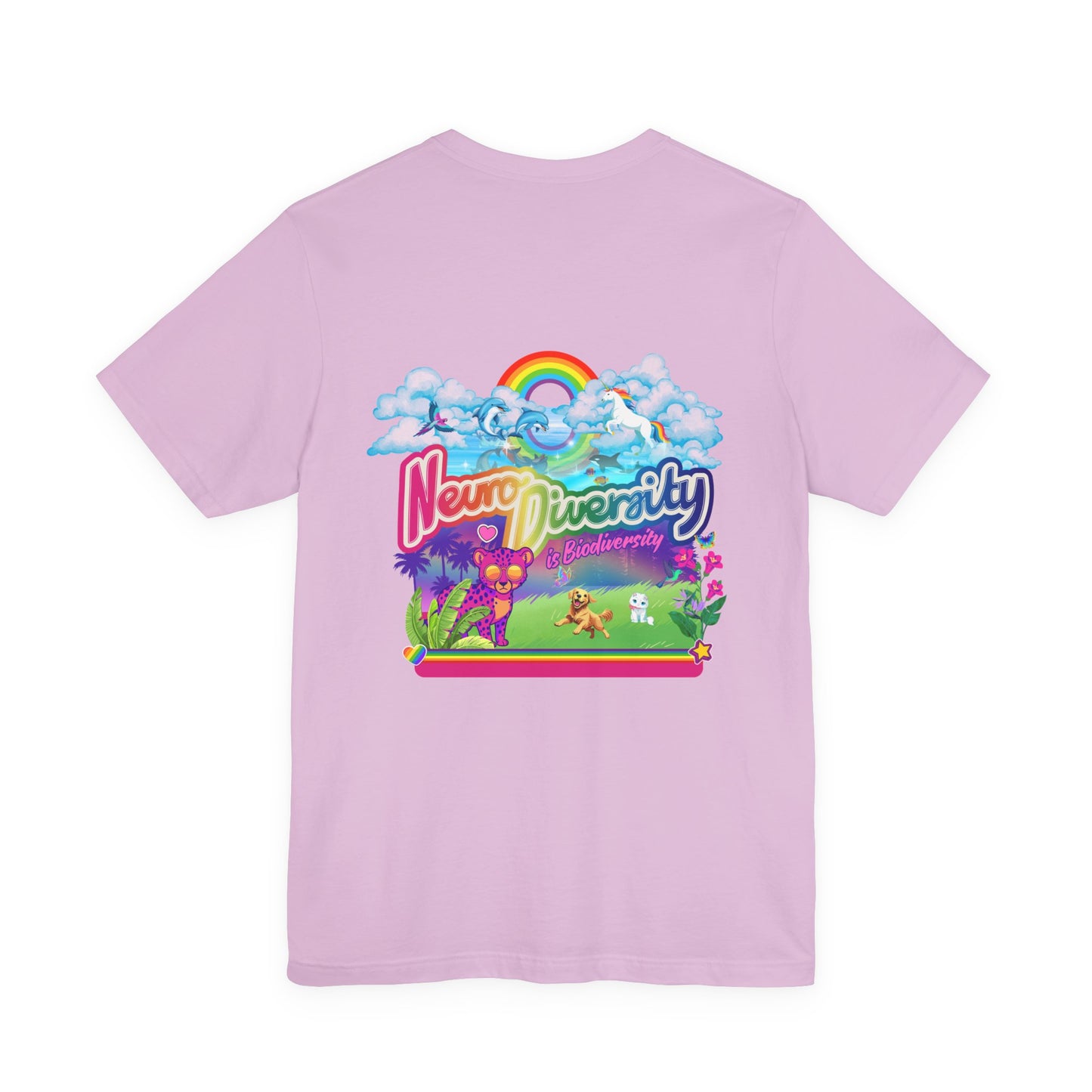 Neurodiversity is Biodiversity - Adult Unisex Jersey Short Sleeve Tee