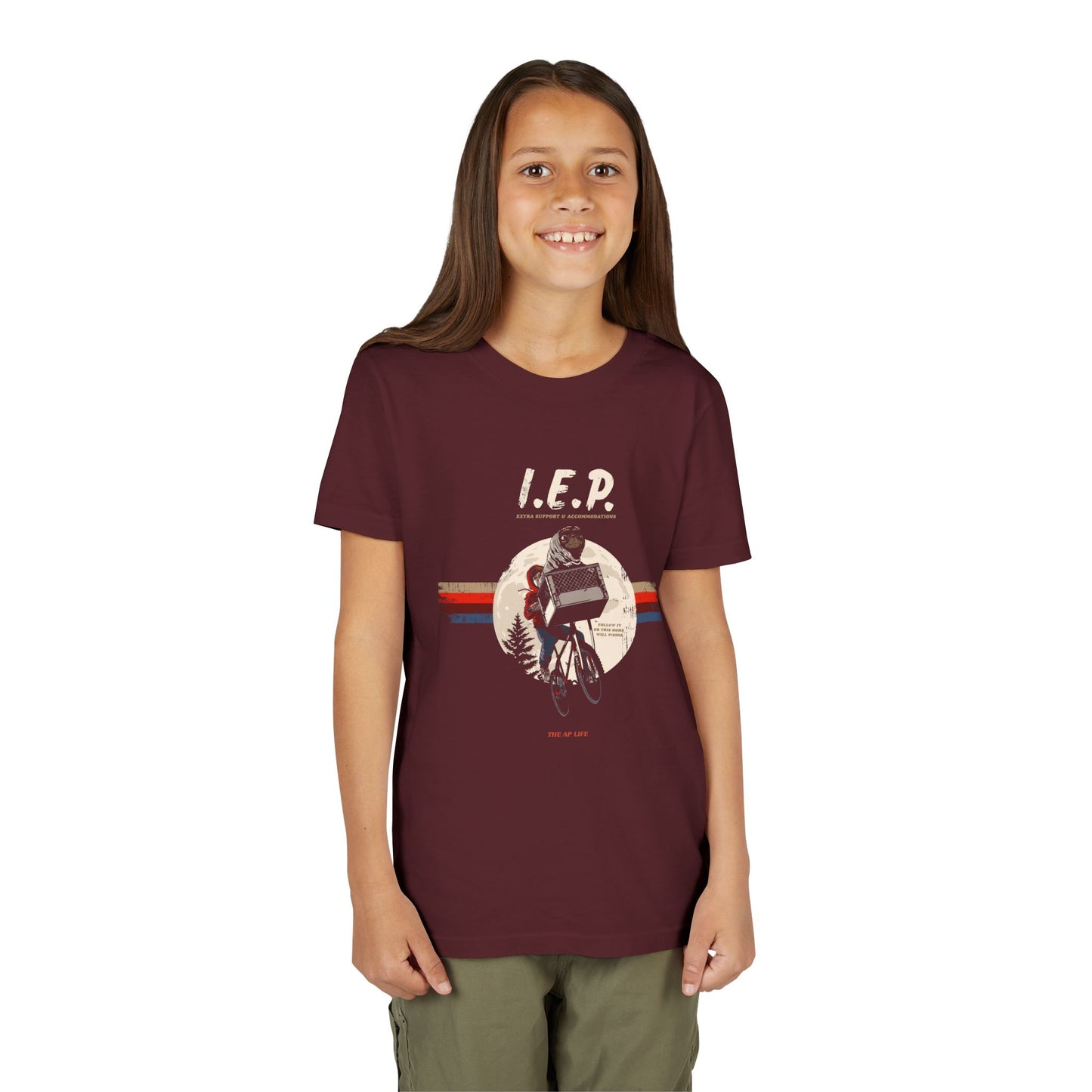 I.E.P. Extra Support & Accommodations or this Home will Phone - Youth Unisex Short Sleeve Tee