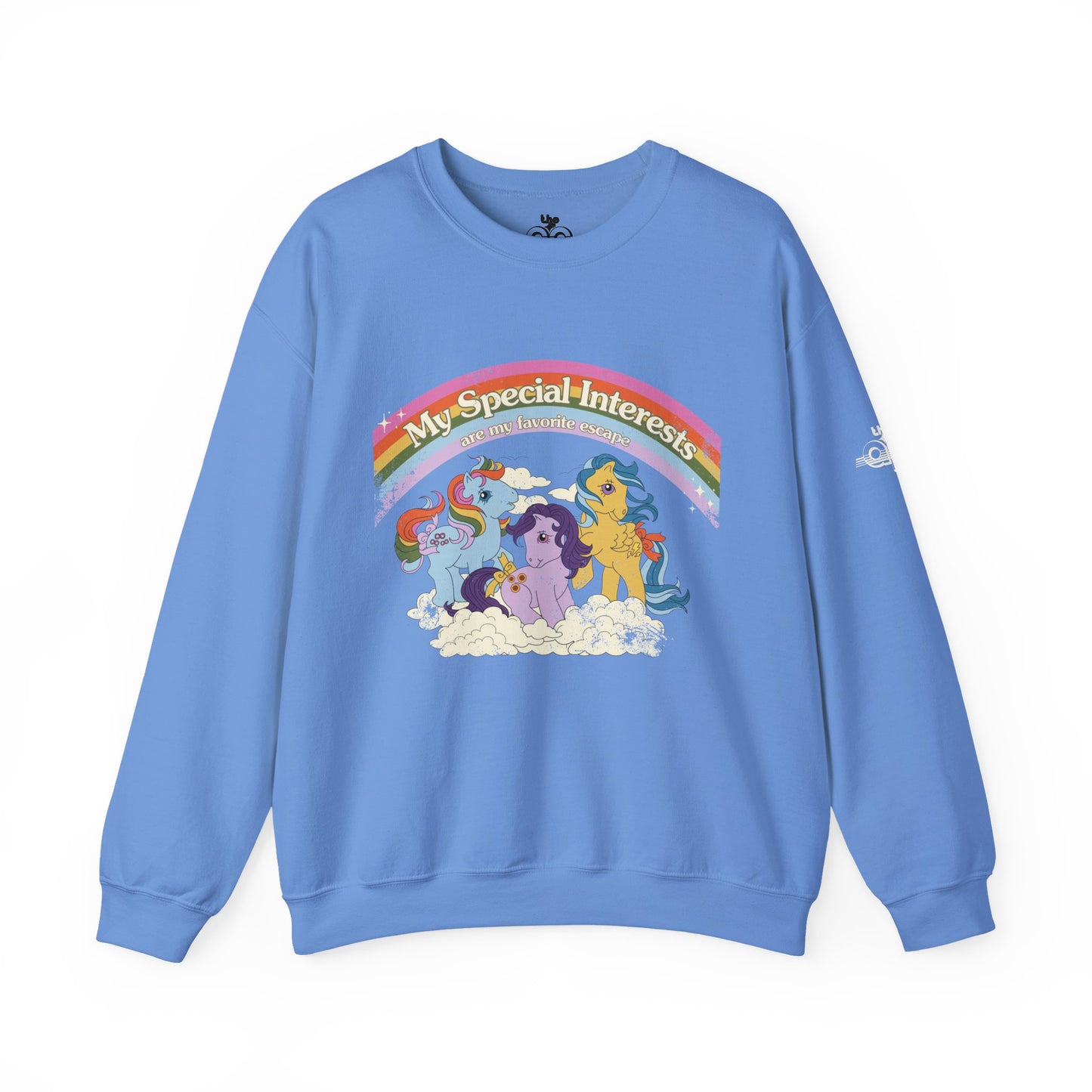 My Special Interests are my Favorite Escape - Adult Unisex Heavy Blend™ Crewneck Sweatshirt