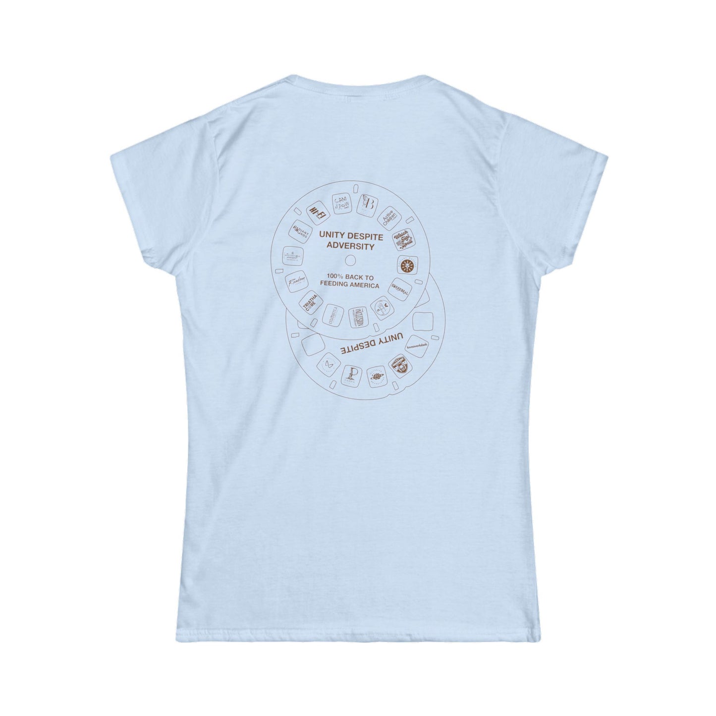 Unity Despite Adversity - Feeding America Fundraiser Tee - Women's Softstyle Tee