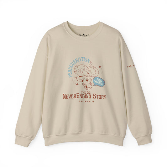 Perseveration The OG NeverEnding Story - Adult Unisex Crewneck Sweatshirt