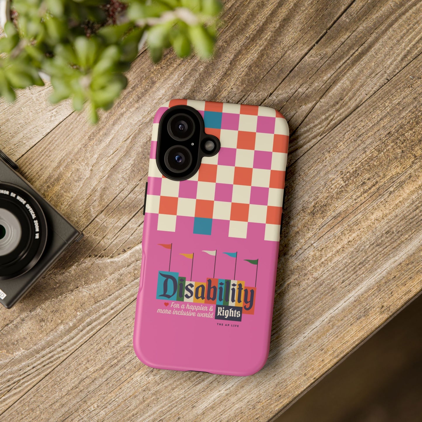 Disability Rights for a Happier & More Inclusive World - Android Phone Case for Google Pixel & Samsung Phones