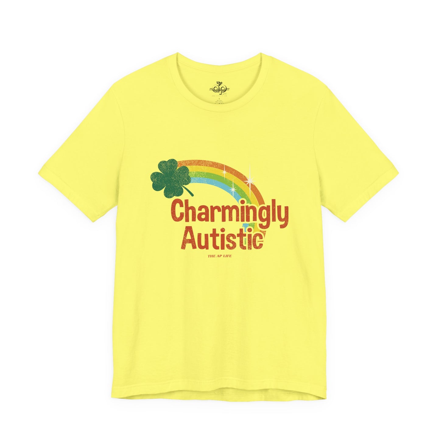 Charmingly Autistic - Adult Unisex Jersey Short Sleeve Tee