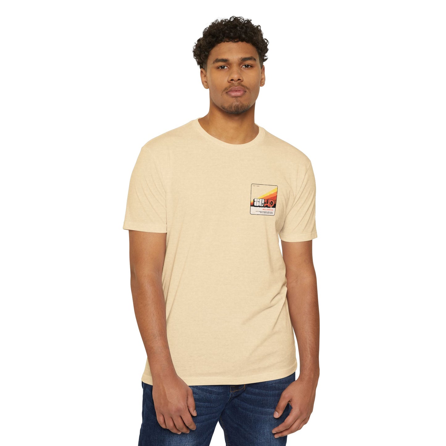 80sHD Millennial (Left Undiagnosed & Feral Well into Adulthood) - ADHD - Adult Unisex Tee