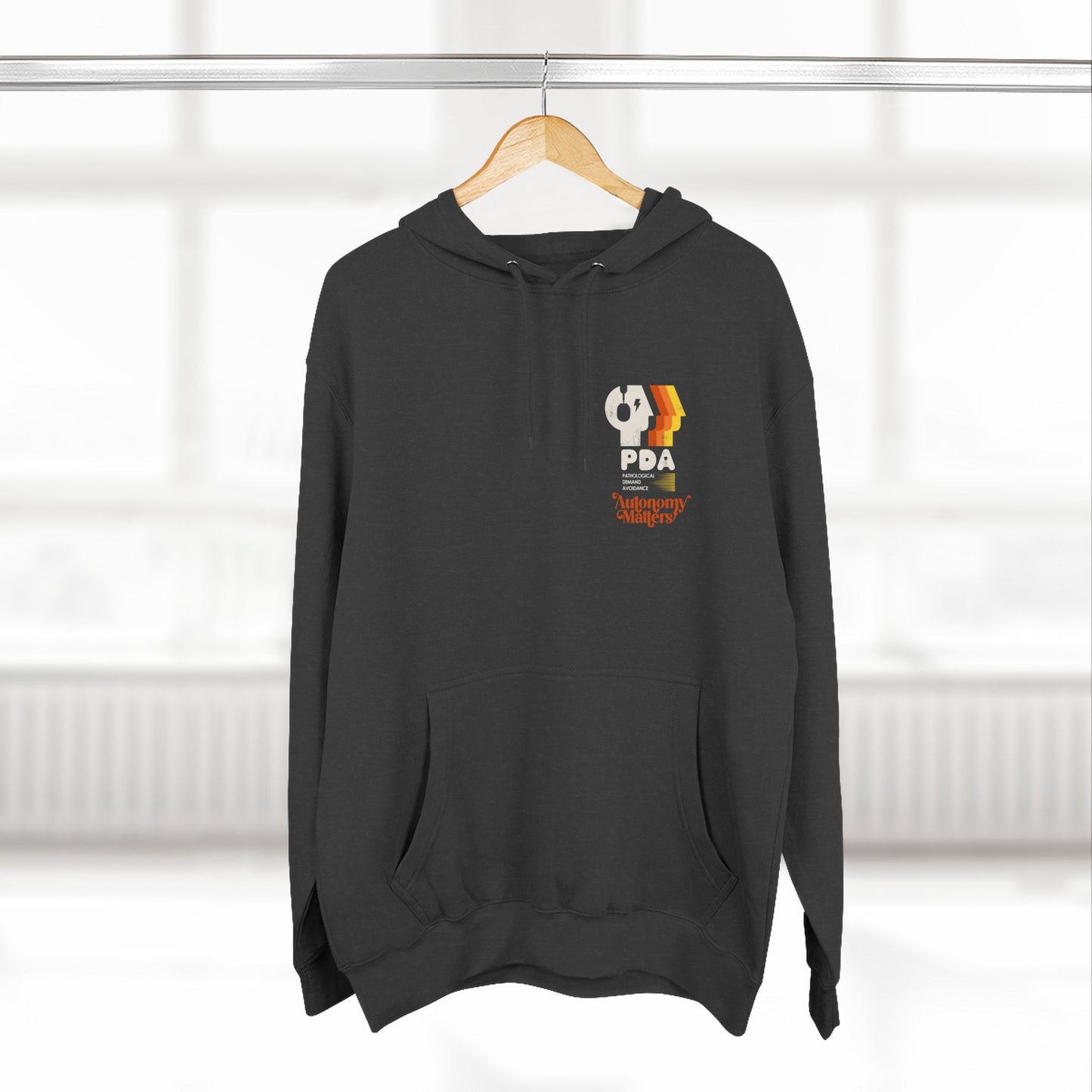 PDA - Pathological Demand Avoidance - Autonomy Matters - Adult Unisex Hoodie