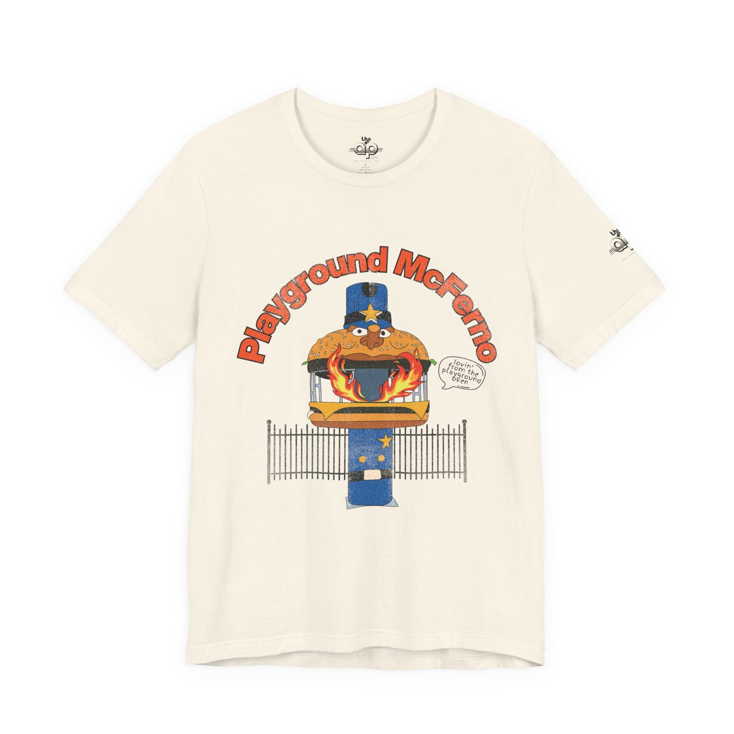 Playground McFerno - Lovin' From the Playground Oven - Adult Unisex Jersey Short Sleeve Tee
